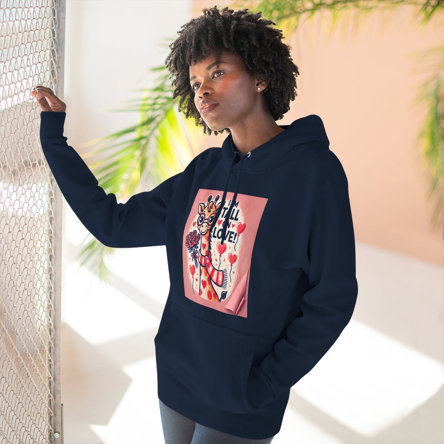 BS WETWEAR VDAY GIRAFFE HOOD