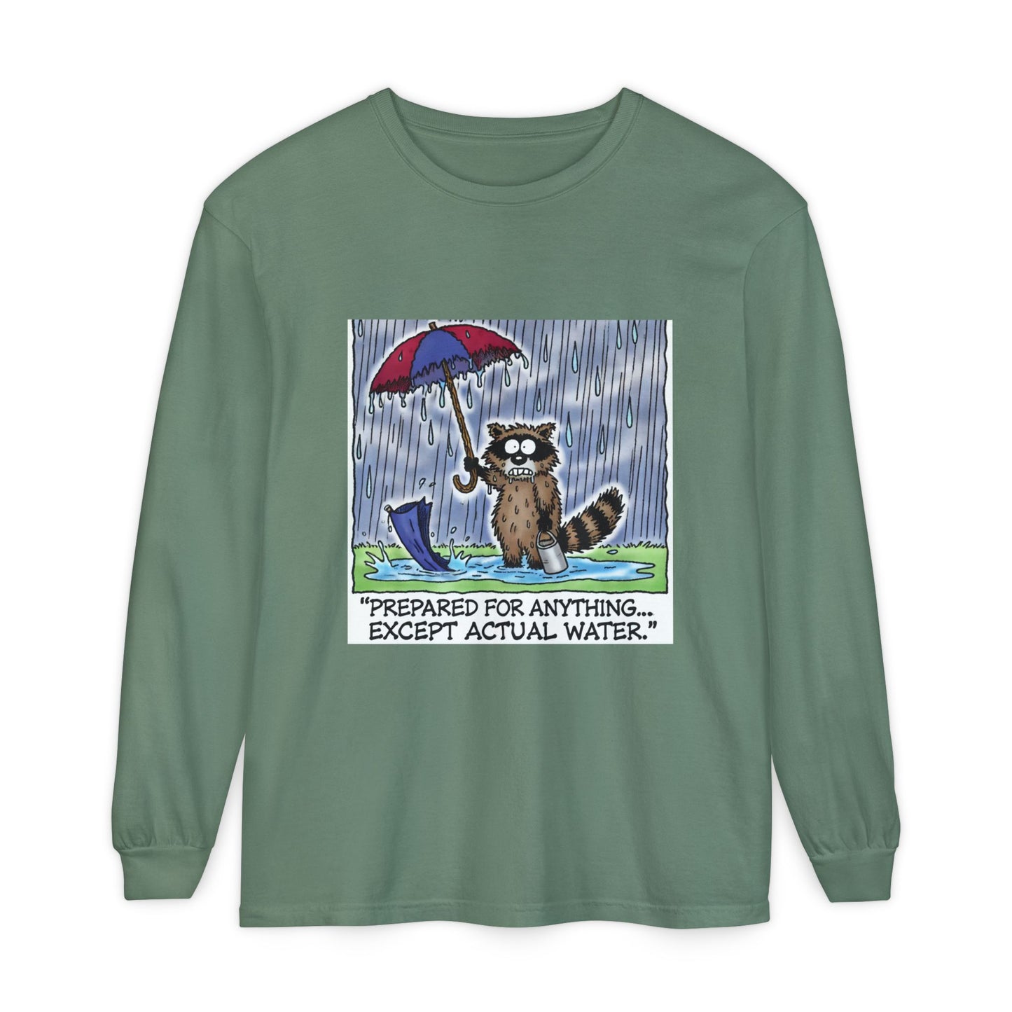 BS WETWEAR WET RACOON LONGSLEEVE TEE SHIRT