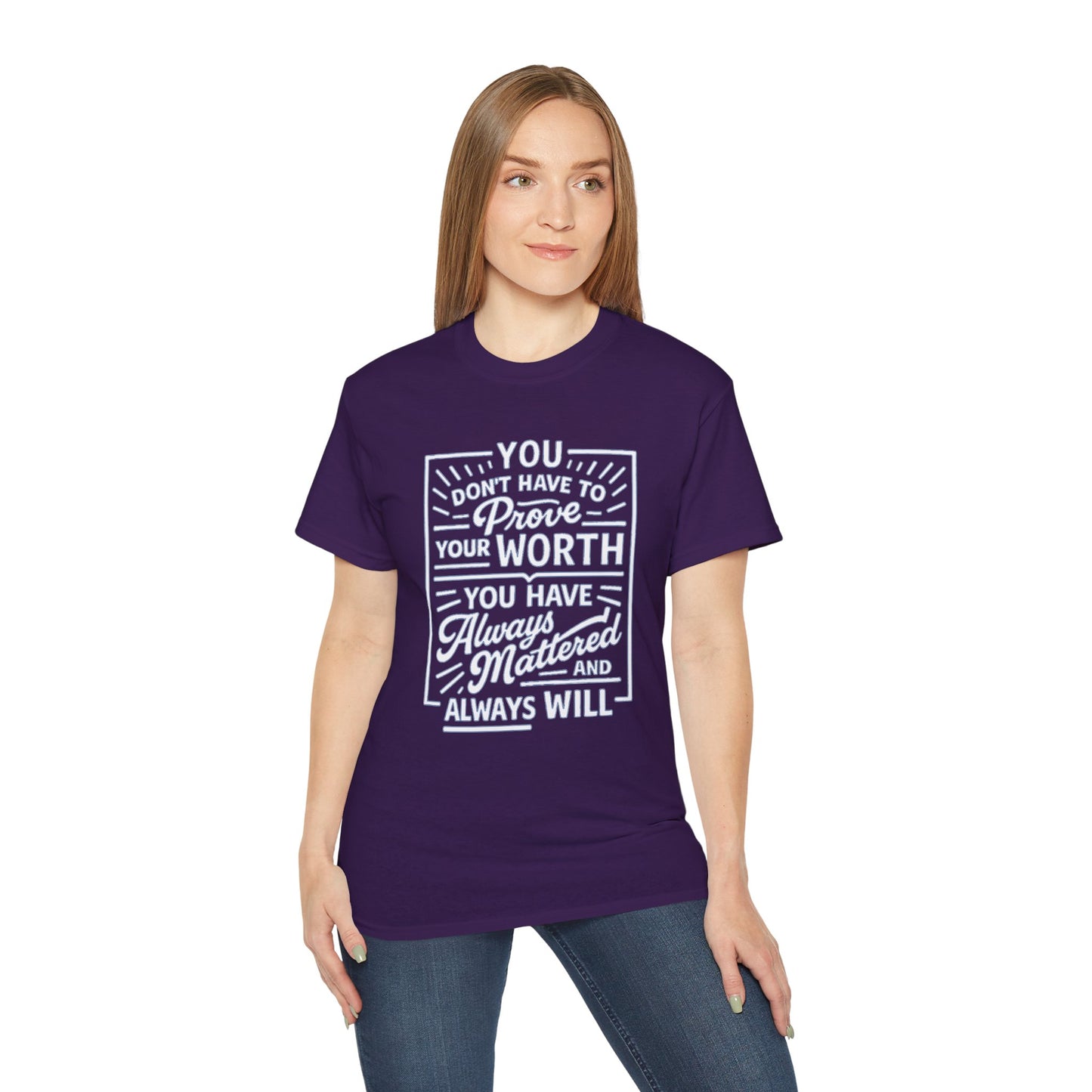 BS WETWEAR I MATTERED THEN, I MATTER NOW T-SHIRT