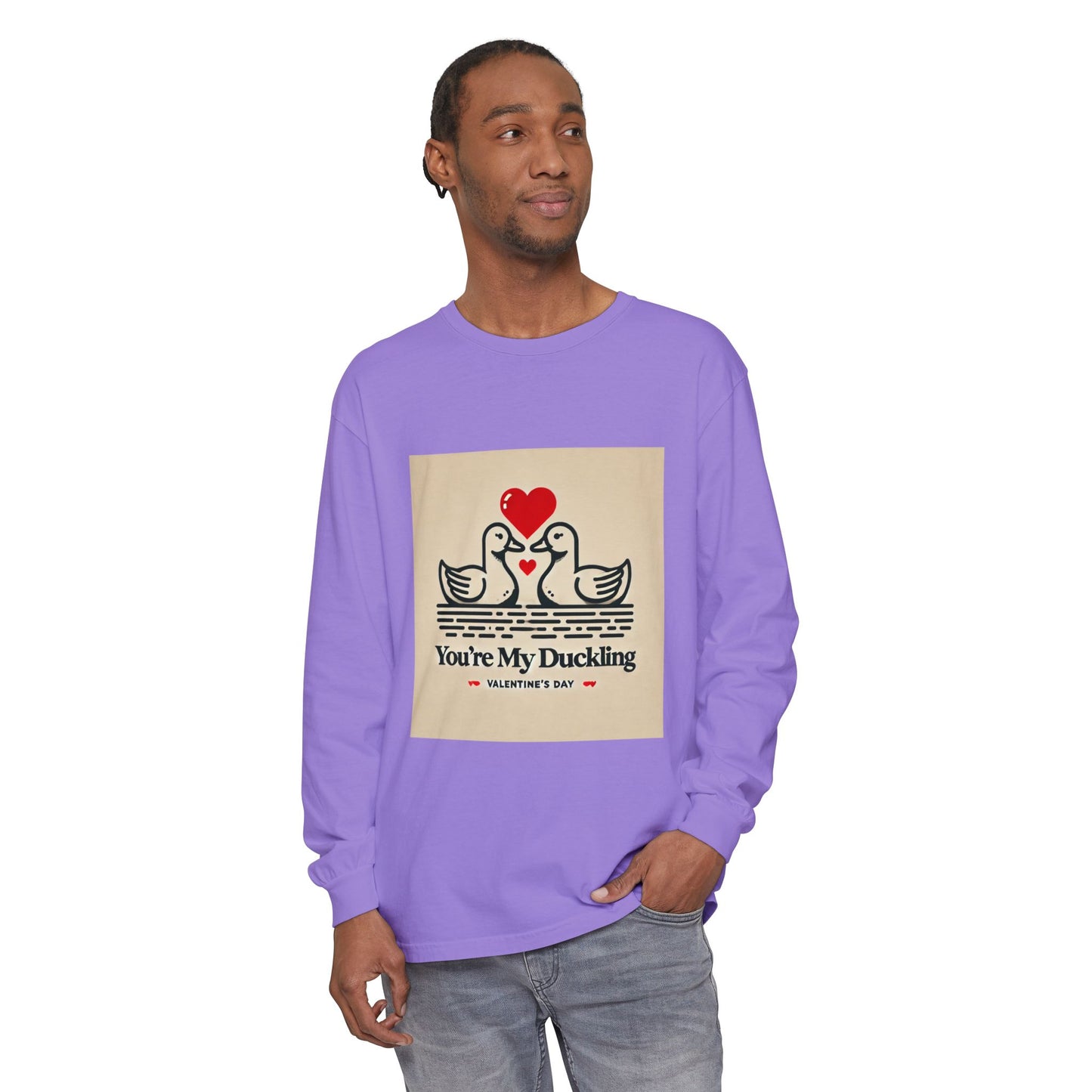 BS WETWEAR DUO DUCK VDAY LONG SLEEVE T-SHIRT
