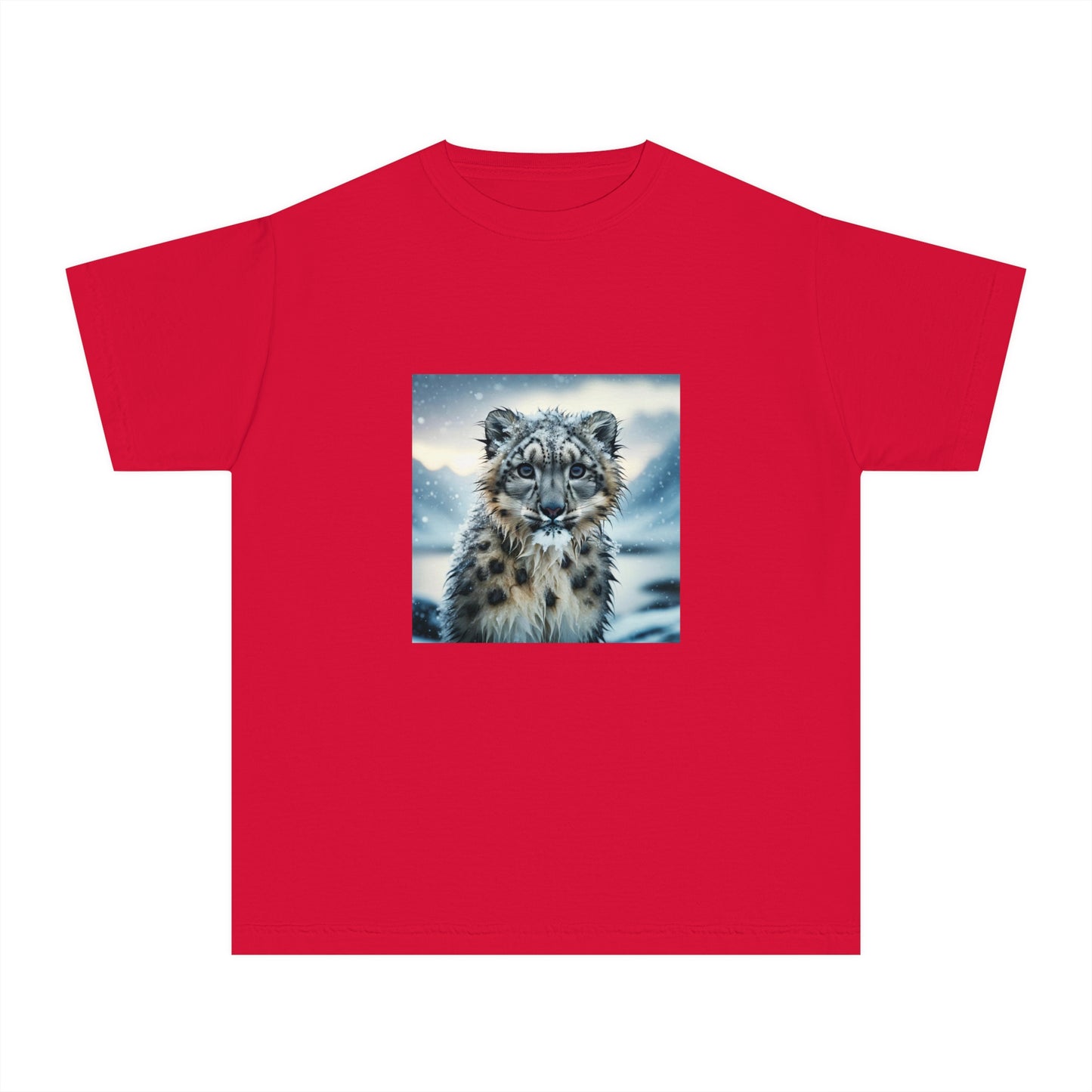 BS WETWEAR KIDS WET SNOW LEOPARD T-SHIRT