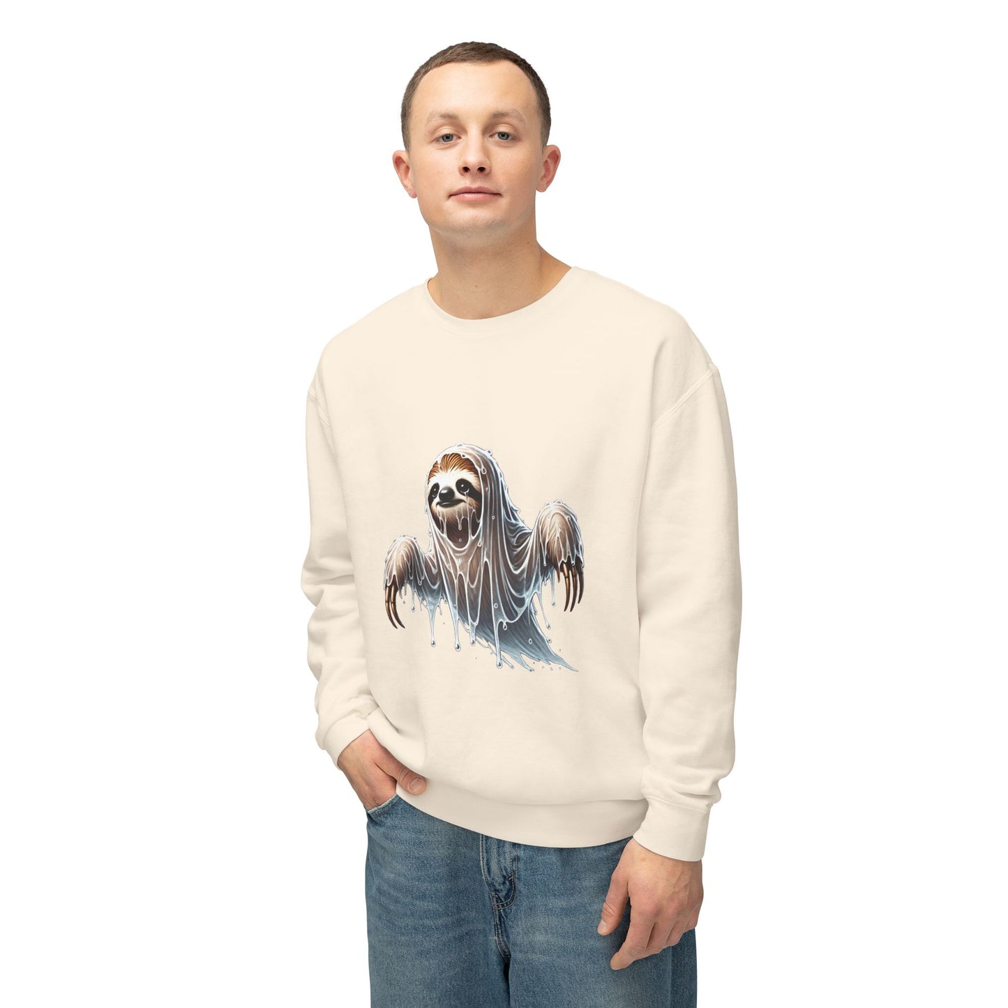 BS WETWEAR GHOST SLOTH SWEATSHIRT