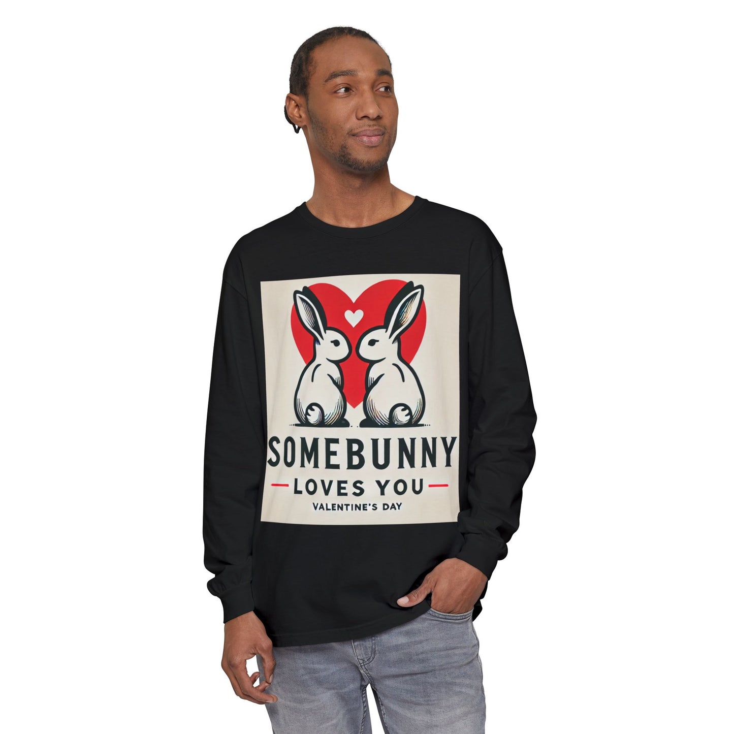 BS WETWEAR DUO BUNNY VDAY LONG SLEEVE T-SHIRT