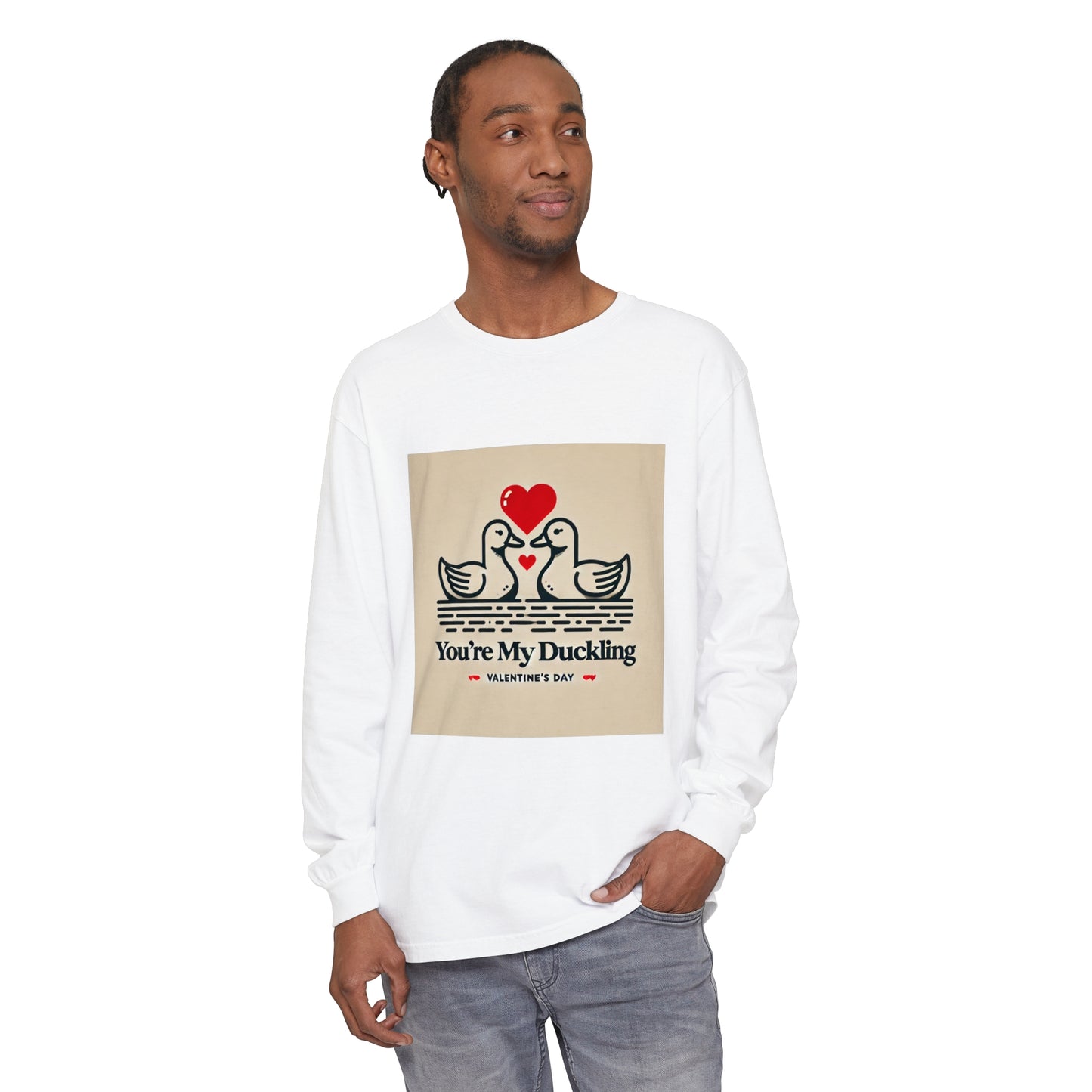 BS WETWEAR DUO DUCK VDAY LONG SLEEVE T-SHIRT
