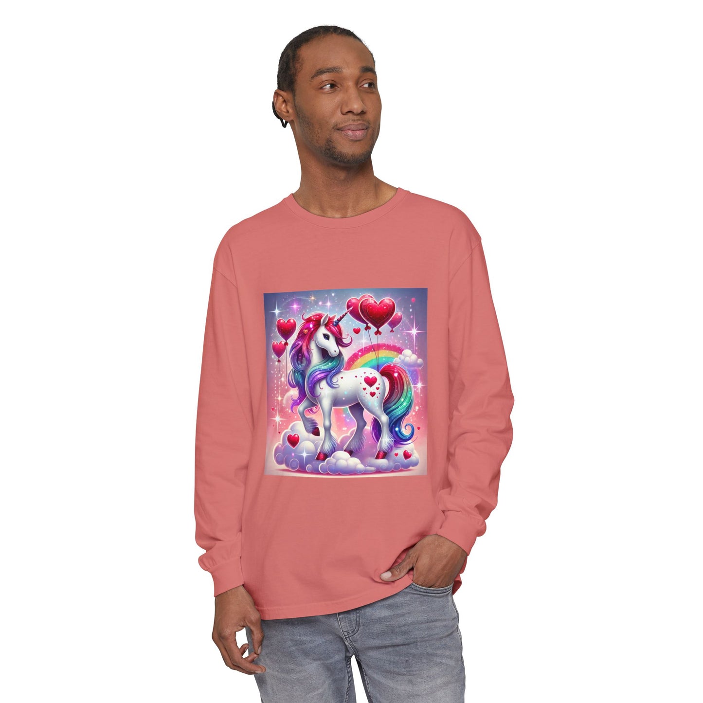 BS WETWEAR UNICORN VDAY LONG SLEEVE T-SHIRT
