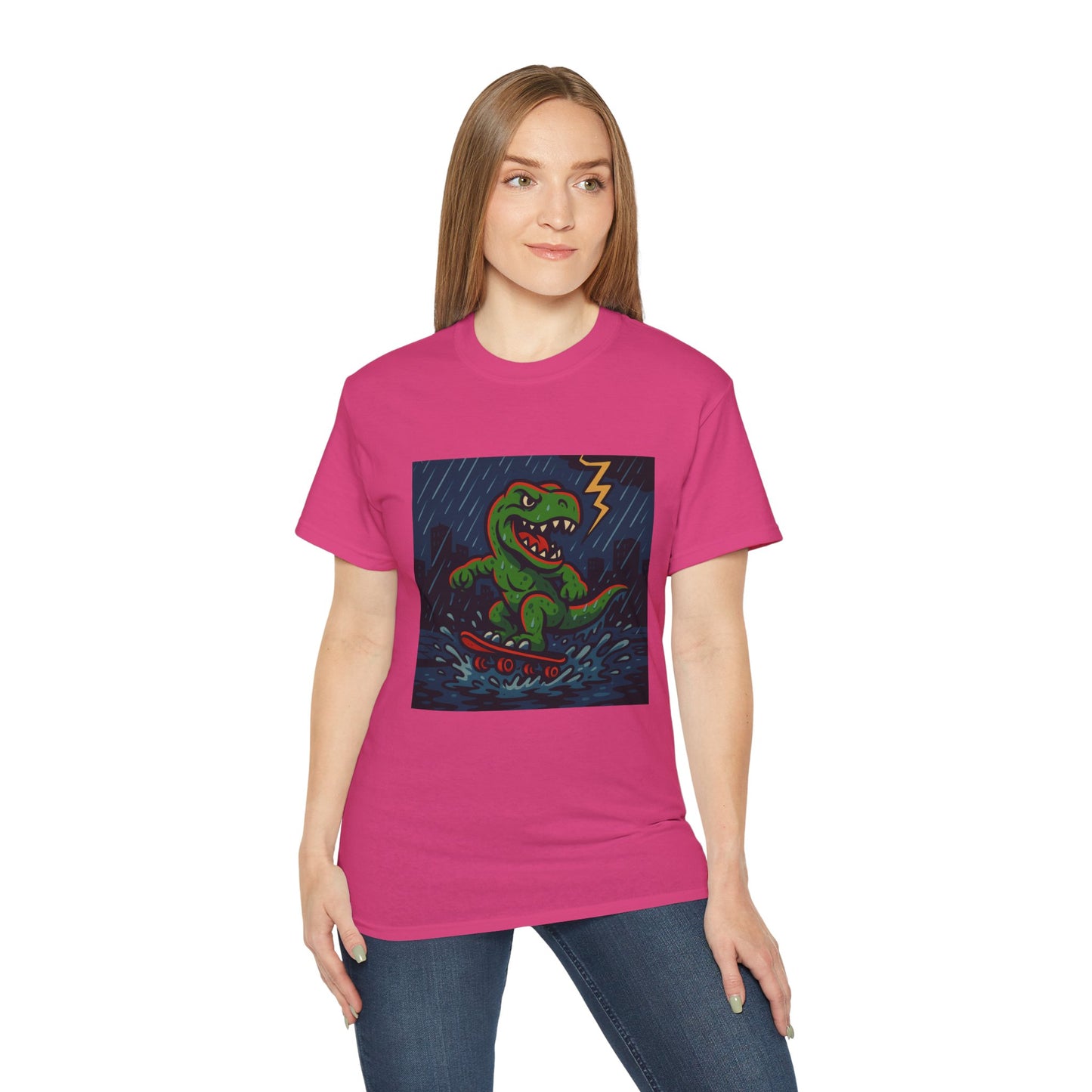 BS WETWEAR T-RAIN REX: KING OF THE WET STREETS T-SHIRT