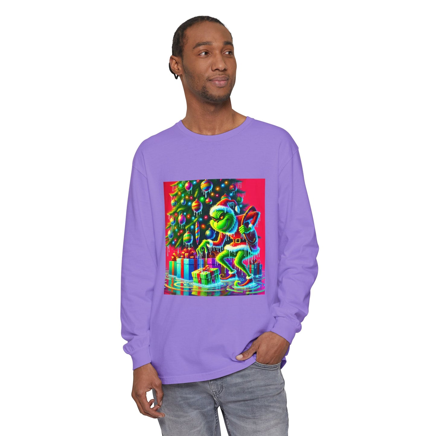BS WETWEAR GRINCHMAS SOAKED IN STYLE LONGSLEEVE T-SHIRT
