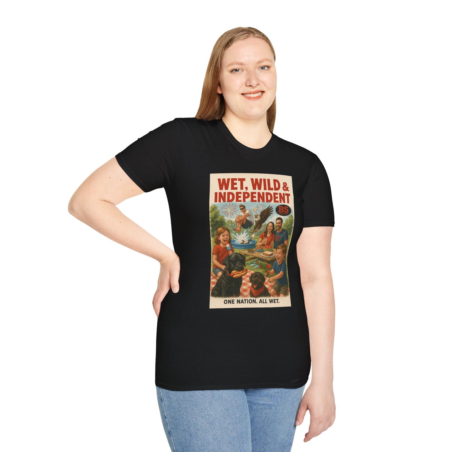 BS WETWEAR WET, WILD & INDEPENDENT T-SHIRT