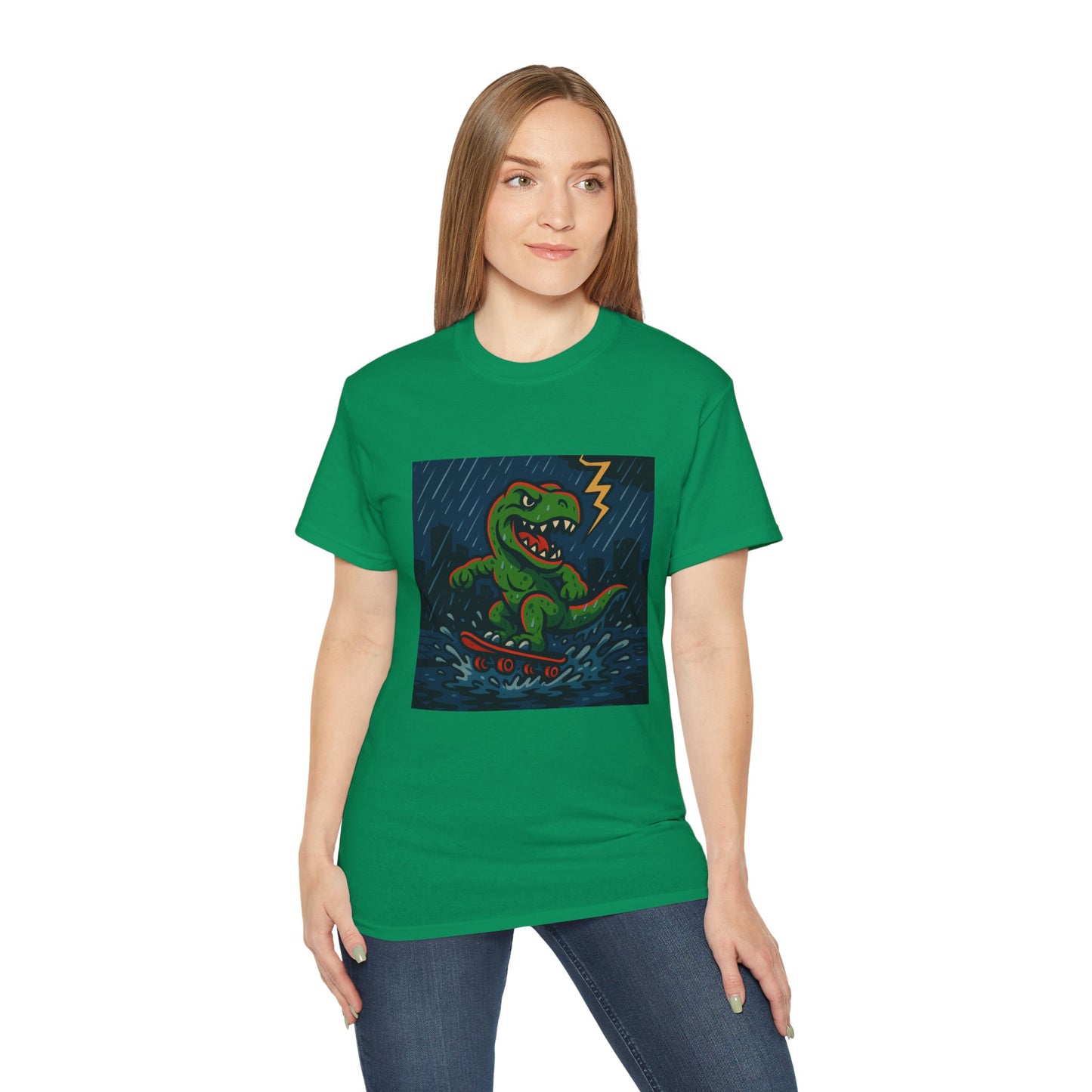 BS WETWEAR T-RAIN REX: KING OF THE WET STREETS T-SHIRT