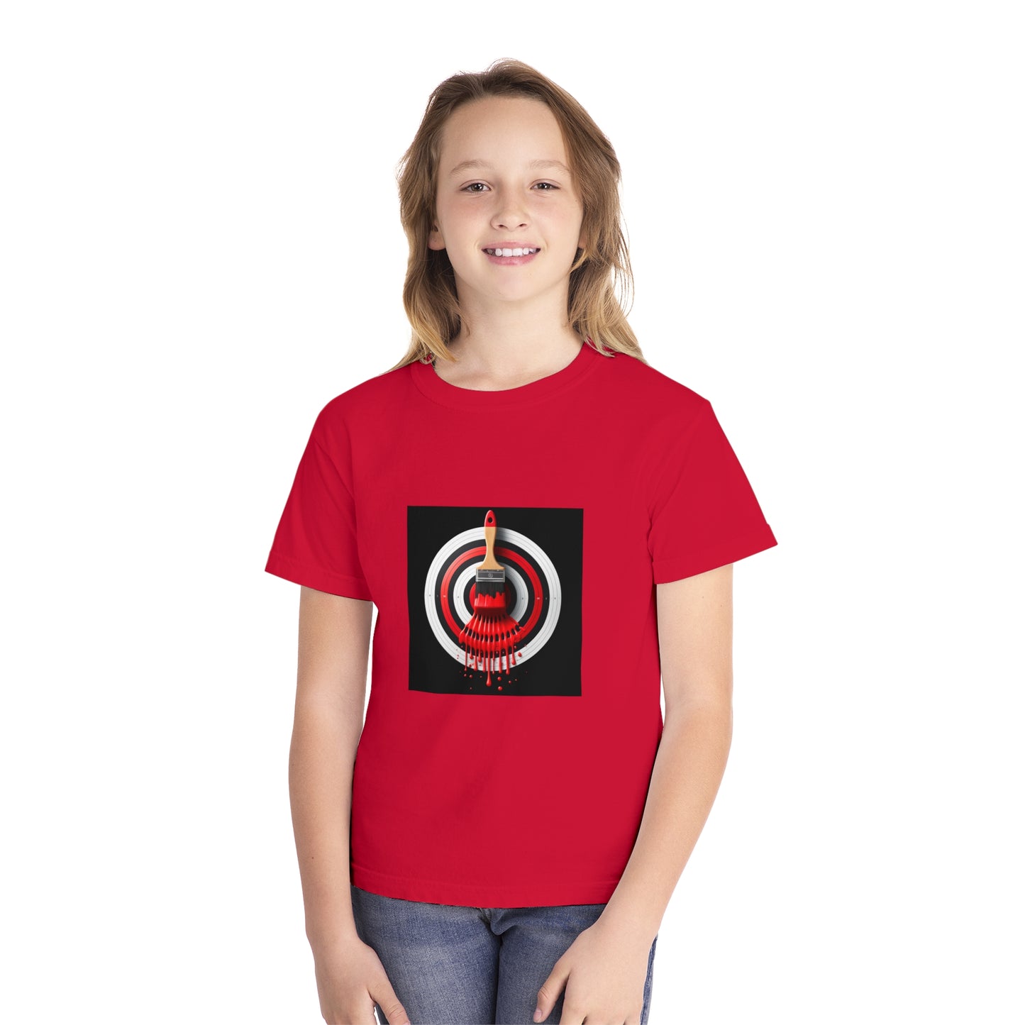 BS WETWEAR KIDS WET BULLSEYE PAINT BRUSH T-SHIRT