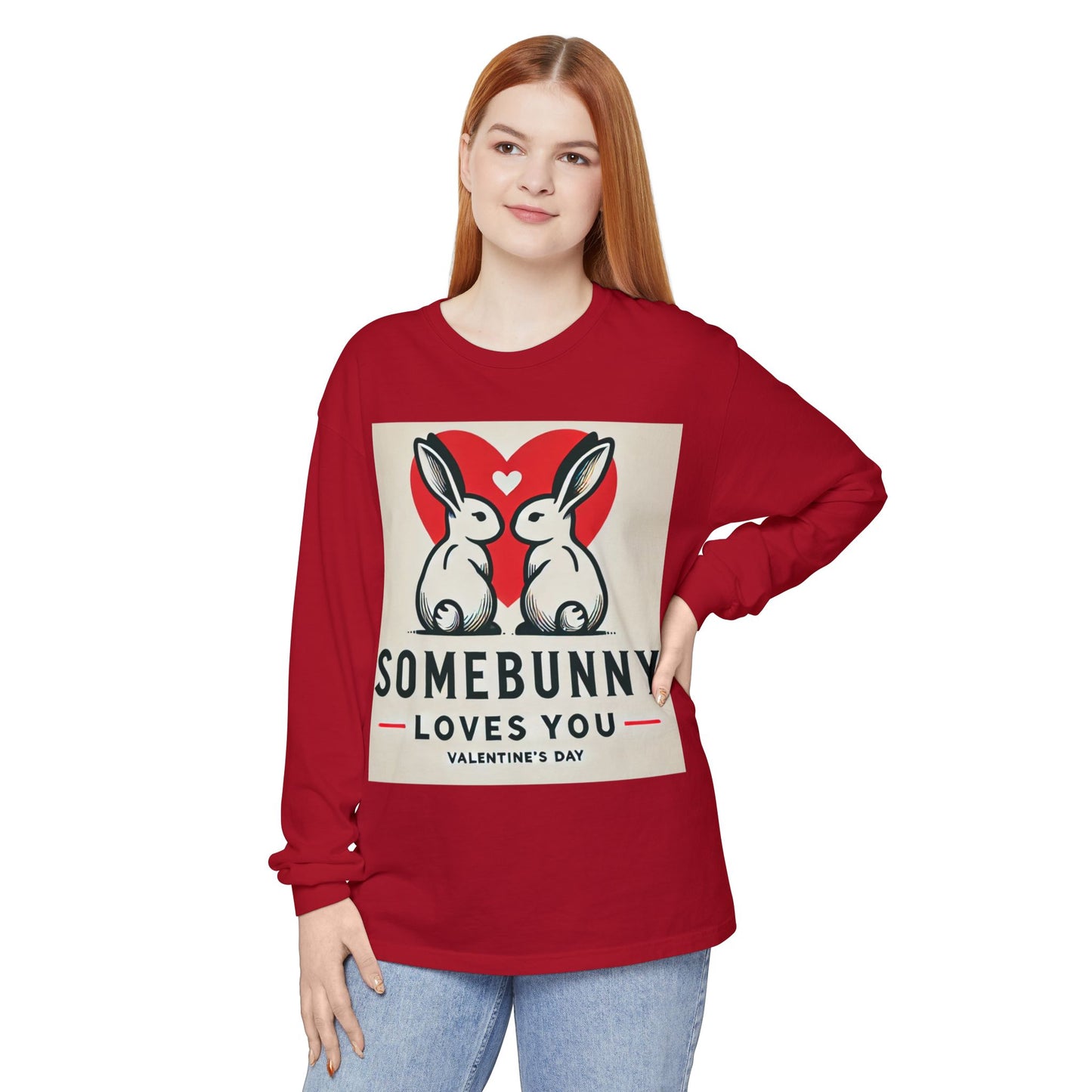 BS WETWEAR DUO BUNNY VDAY LONG SLEEVE T-SHIRT