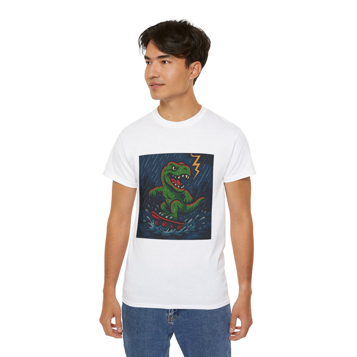 BS WETWEAR T-RAIN REX: KING OF THE WET STREETS T-SHIRT