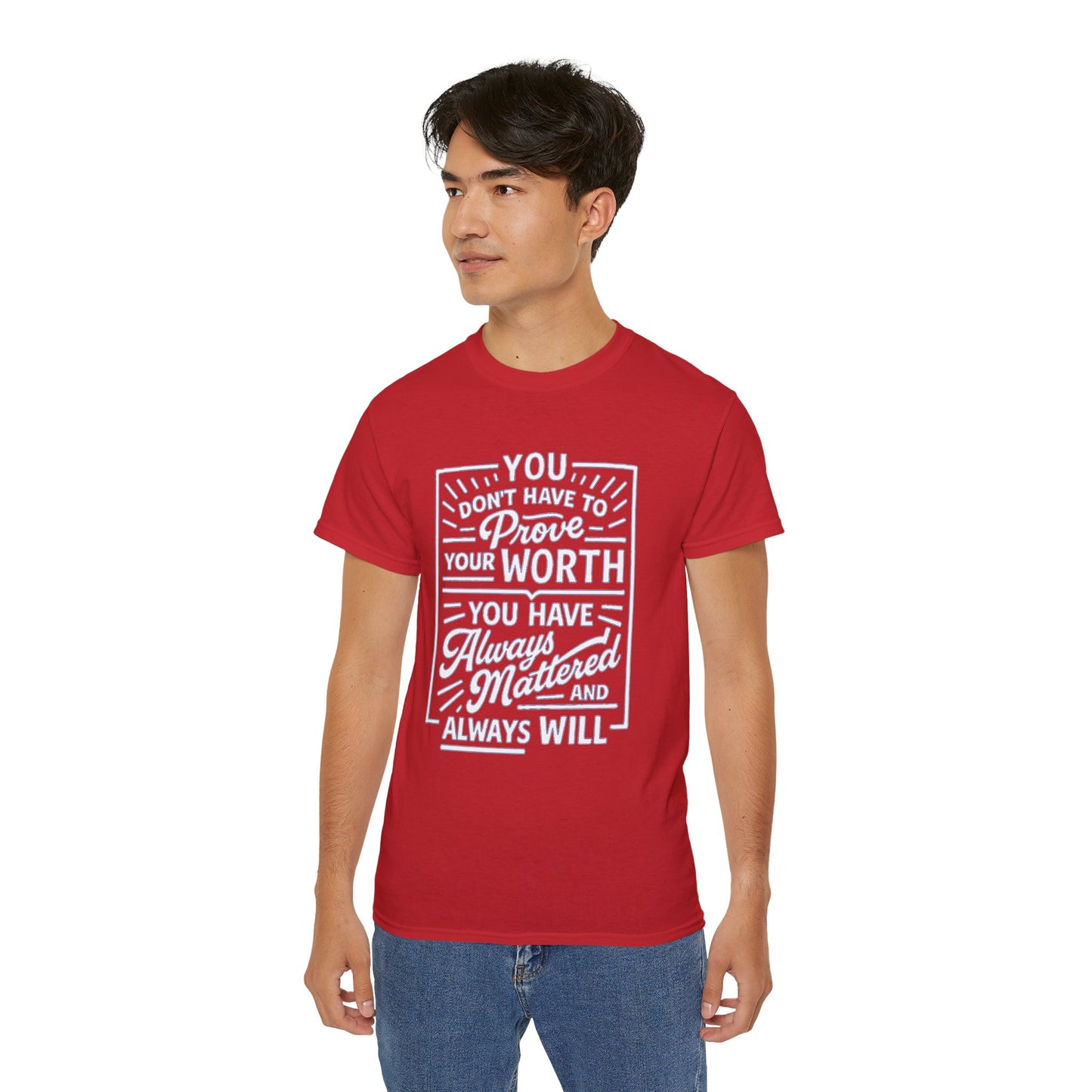 BS WETWEAR I MATTERED THEN, I MATTER NOW T-SHIRT