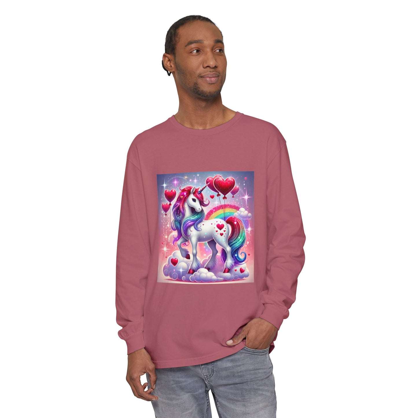 BS WETWEAR UNICORN VDAY LONG SLEEVE T-SHIRT