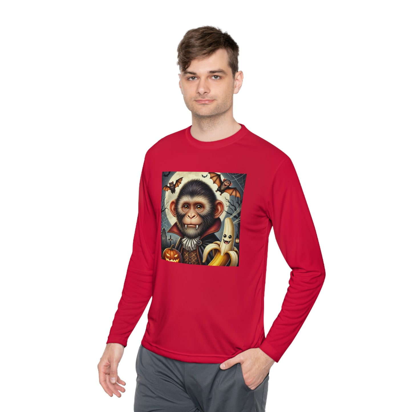 BS WETWEAR WET VAMPIRE MONKEY LONGSLEEVE T-SHIRT