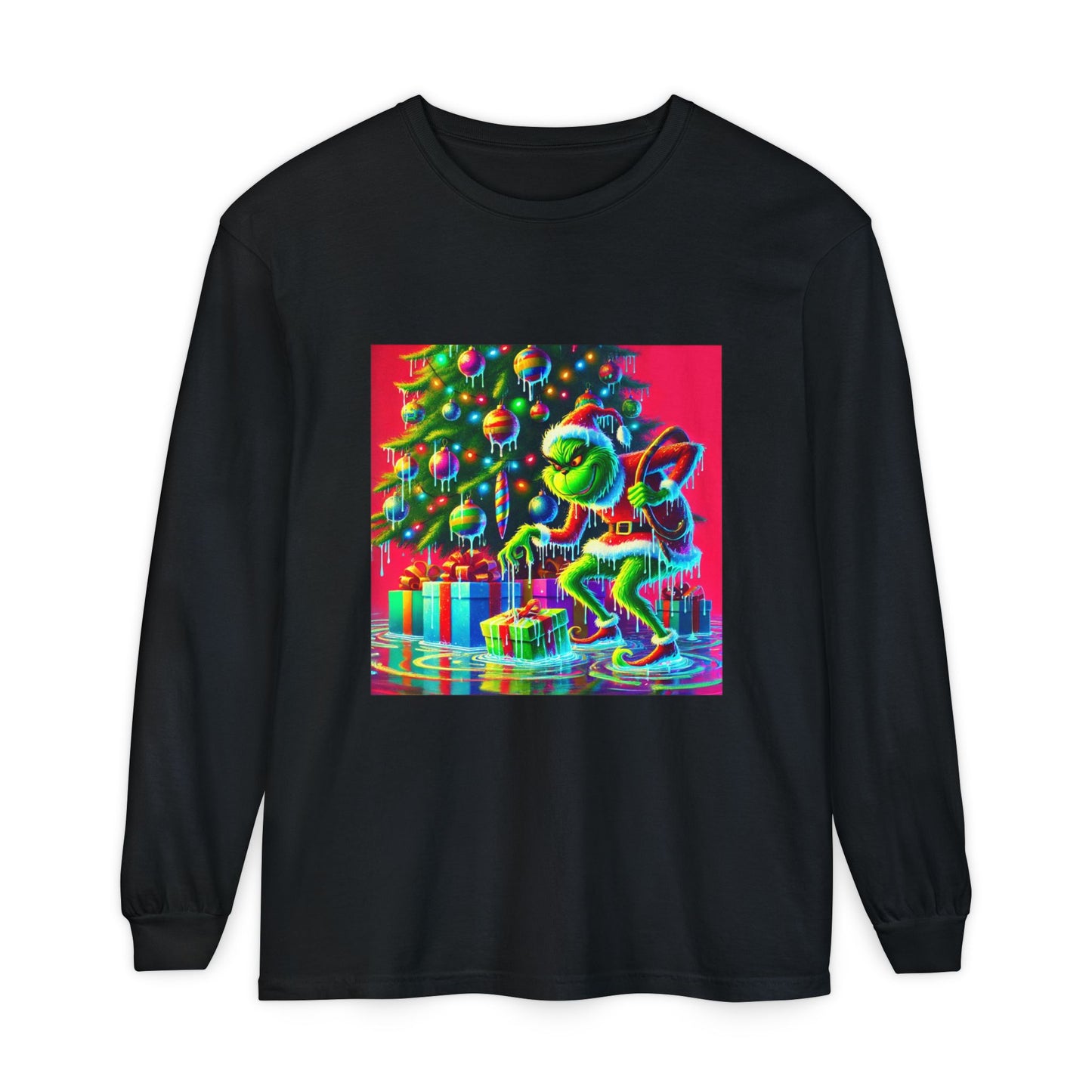 BS WETWEAR GRINCHMAS SOAKED IN STYLE LONGSLEEVE T-SHIRT
