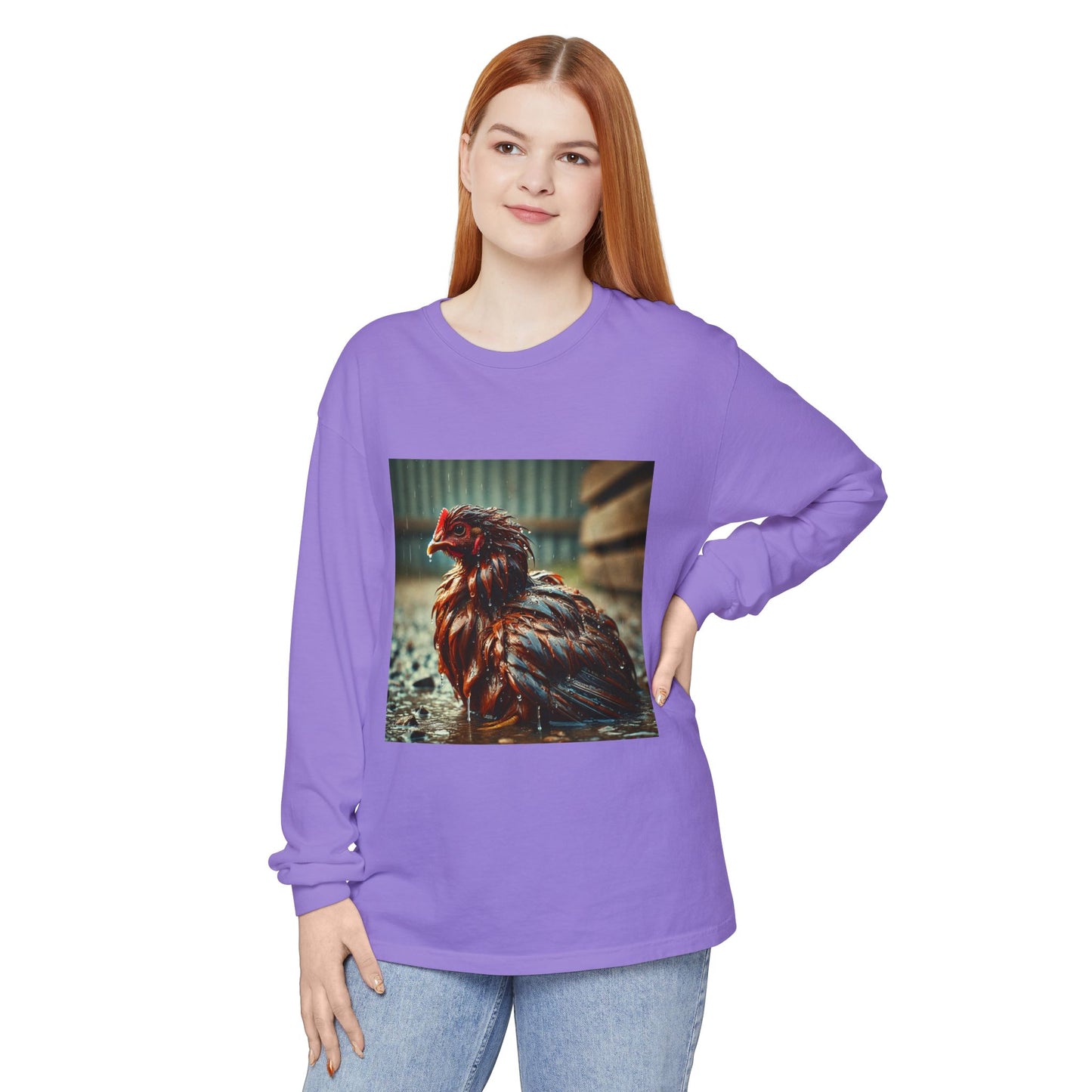 BS WETWEAR CHIC SPLASH LONGSLEEVE T-SHIRT