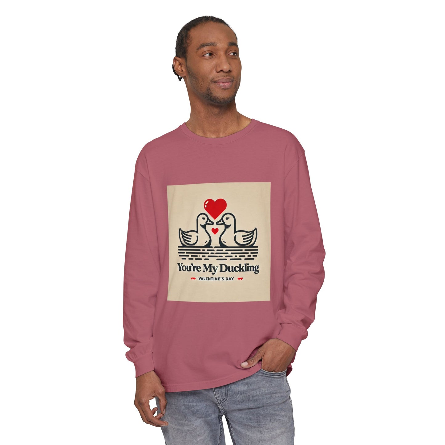 BS WETWEAR DUO DUCK VDAY LONG SLEEVE T-SHIRT