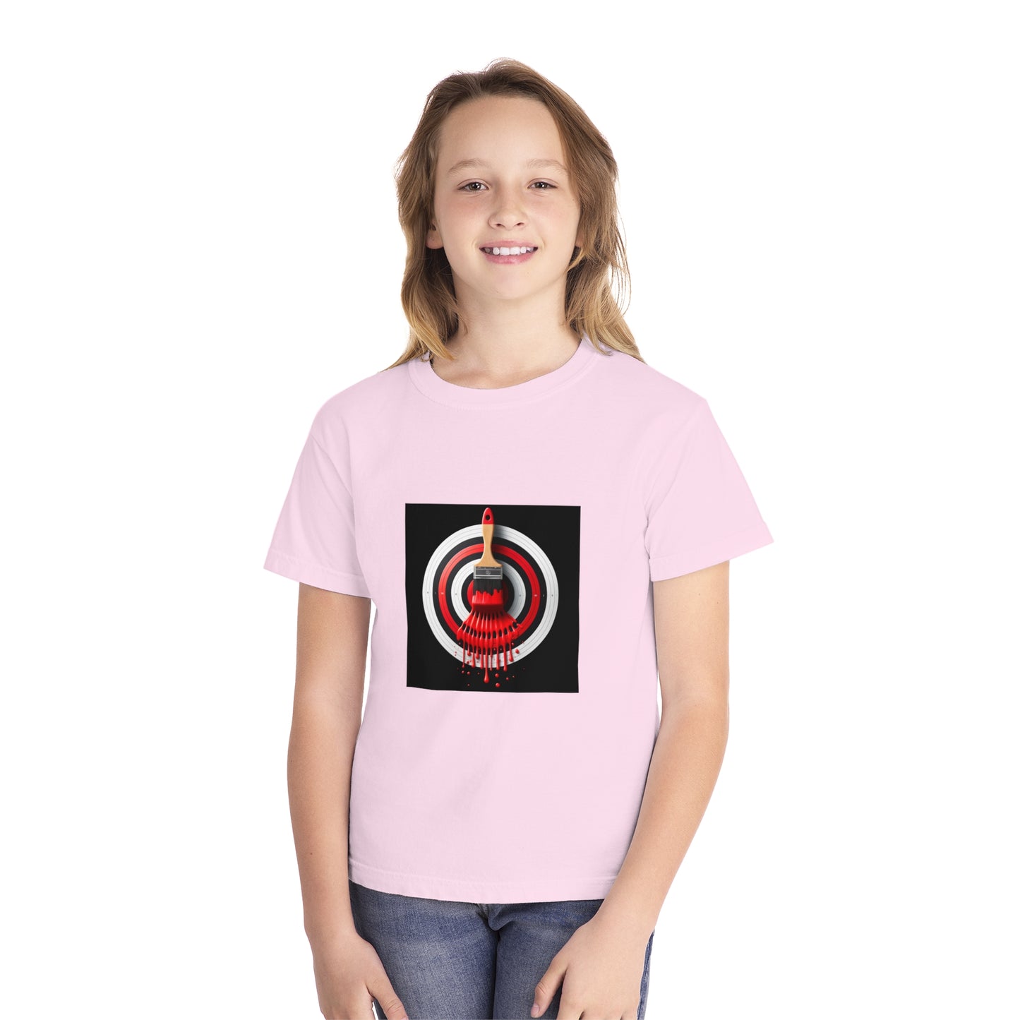 BS WETWEAR KIDS WET BULLSEYE PAINT BRUSH T-SHIRT