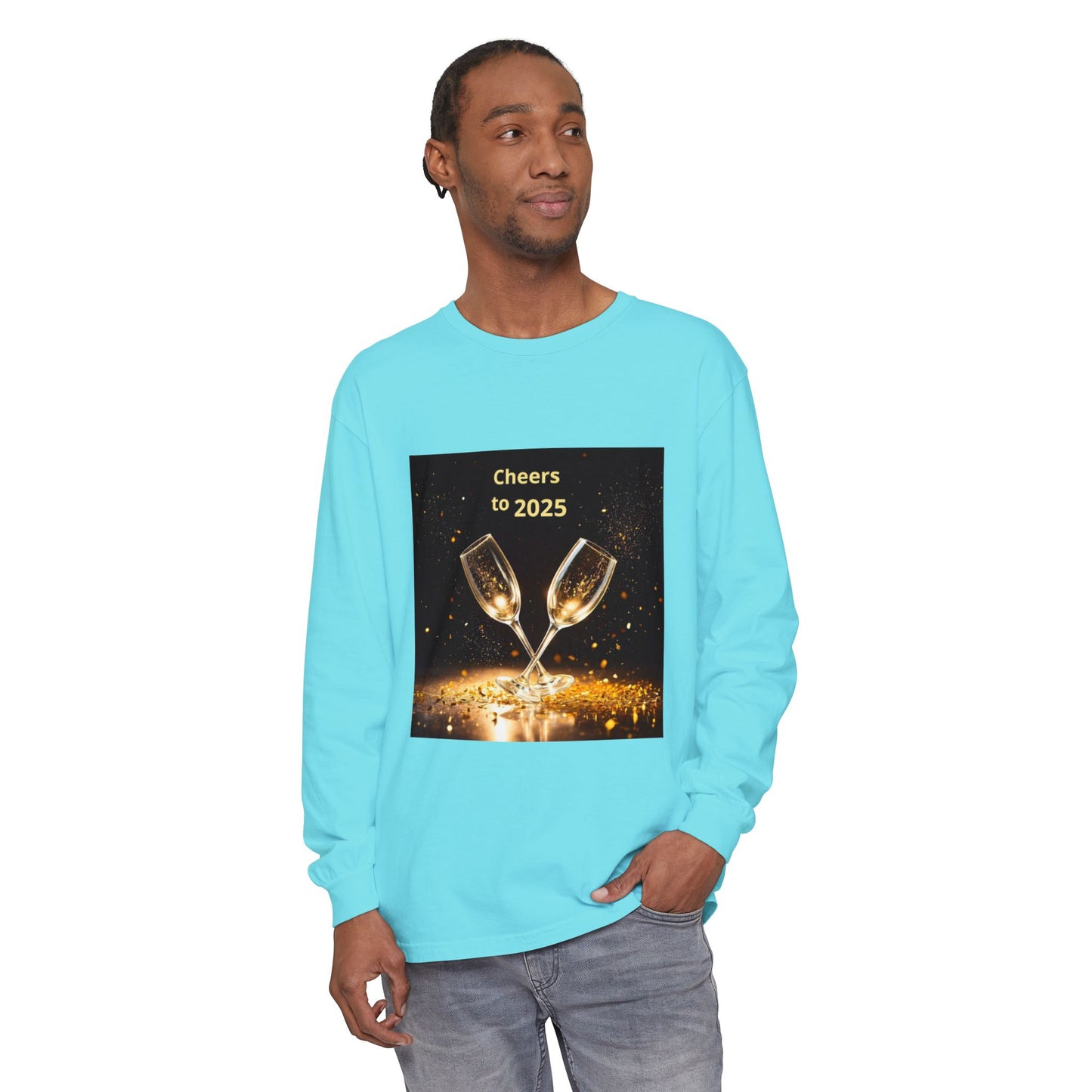 BS WETWEAR CHAMPAGNE CELEBRATION LONG  SLEEVE T-SHIRT