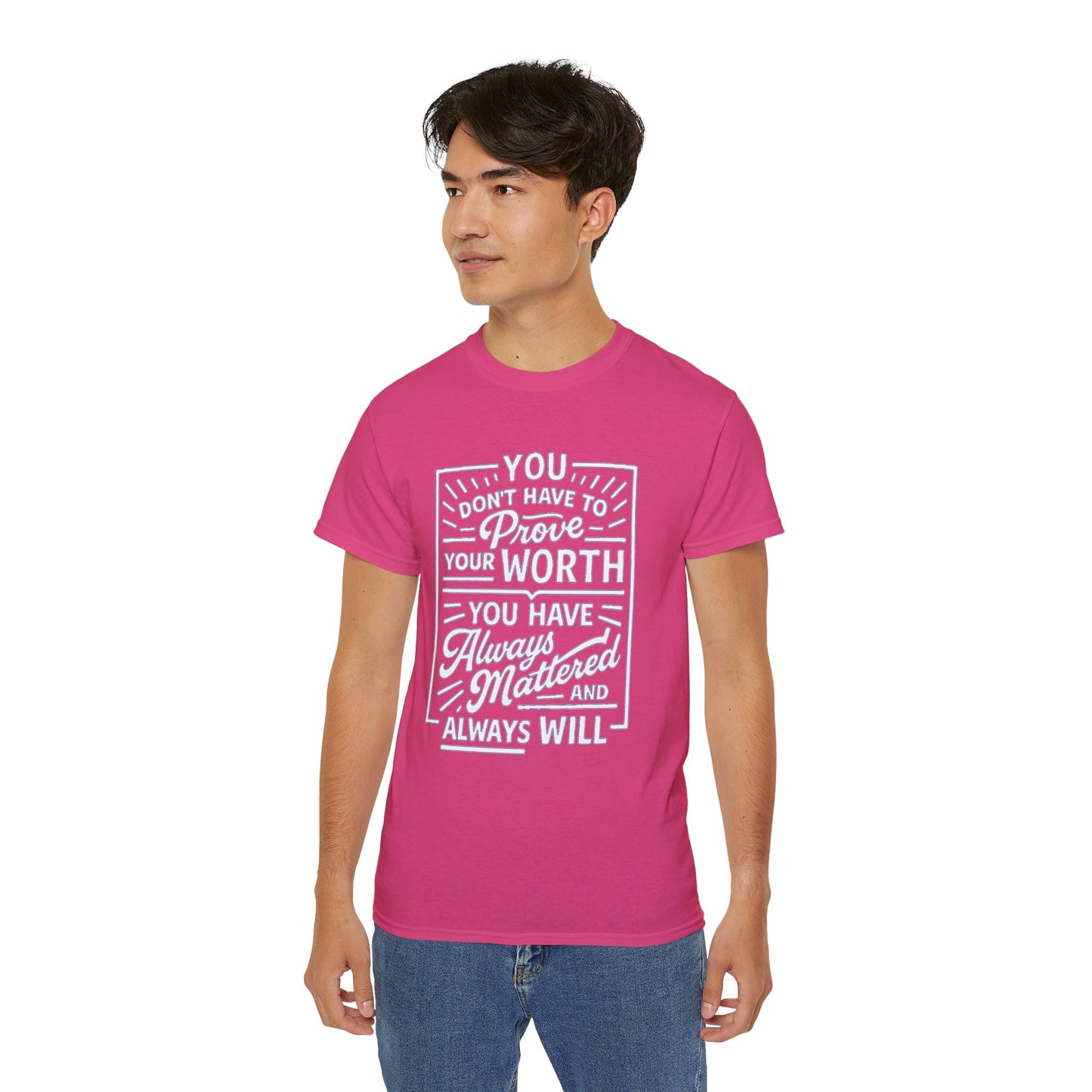 BS WETWEAR I MATTERED THEN, I MATTER NOW T-SHIRT