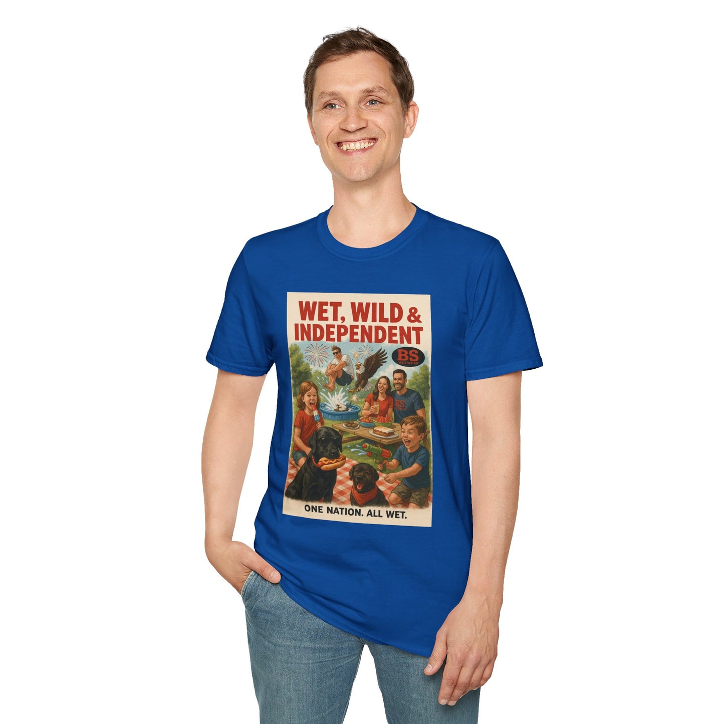 BS WETWEAR WET, WILD & INDEPENDENT T-SHIRT