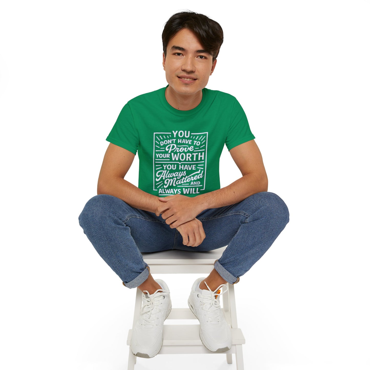 BS WETWEAR I MATTERED THEN, I MATTER NOW T-SHIRT