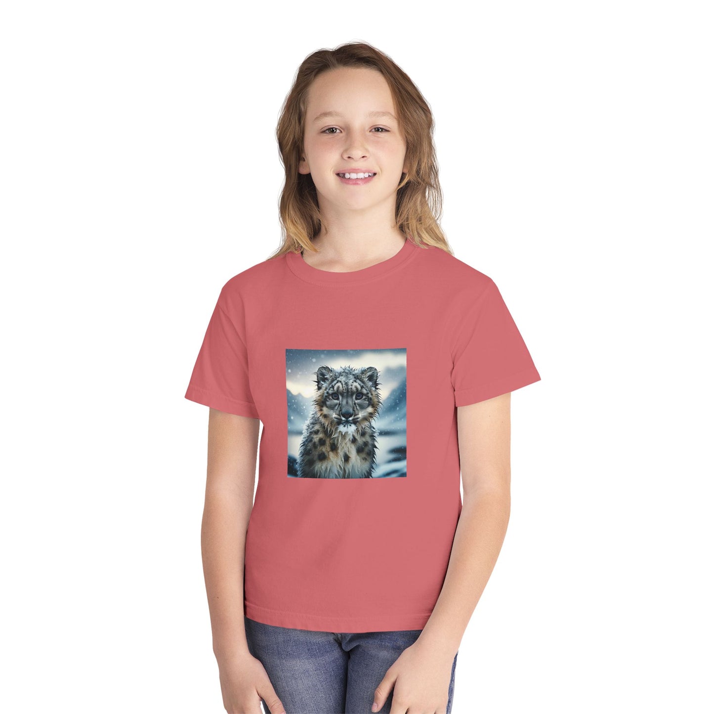 BS WETWEAR KIDS WET SNOW LEOPARD T-SHIRT