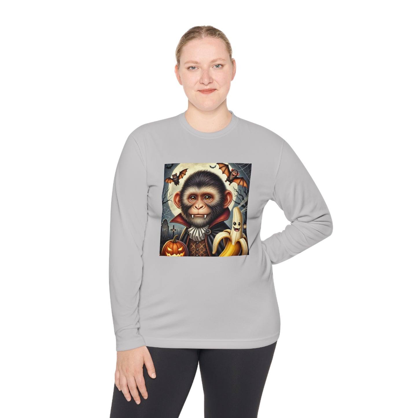 BS WETWEAR WET VAMPIRE MONKEY LONGSLEEVE T-SHIRT