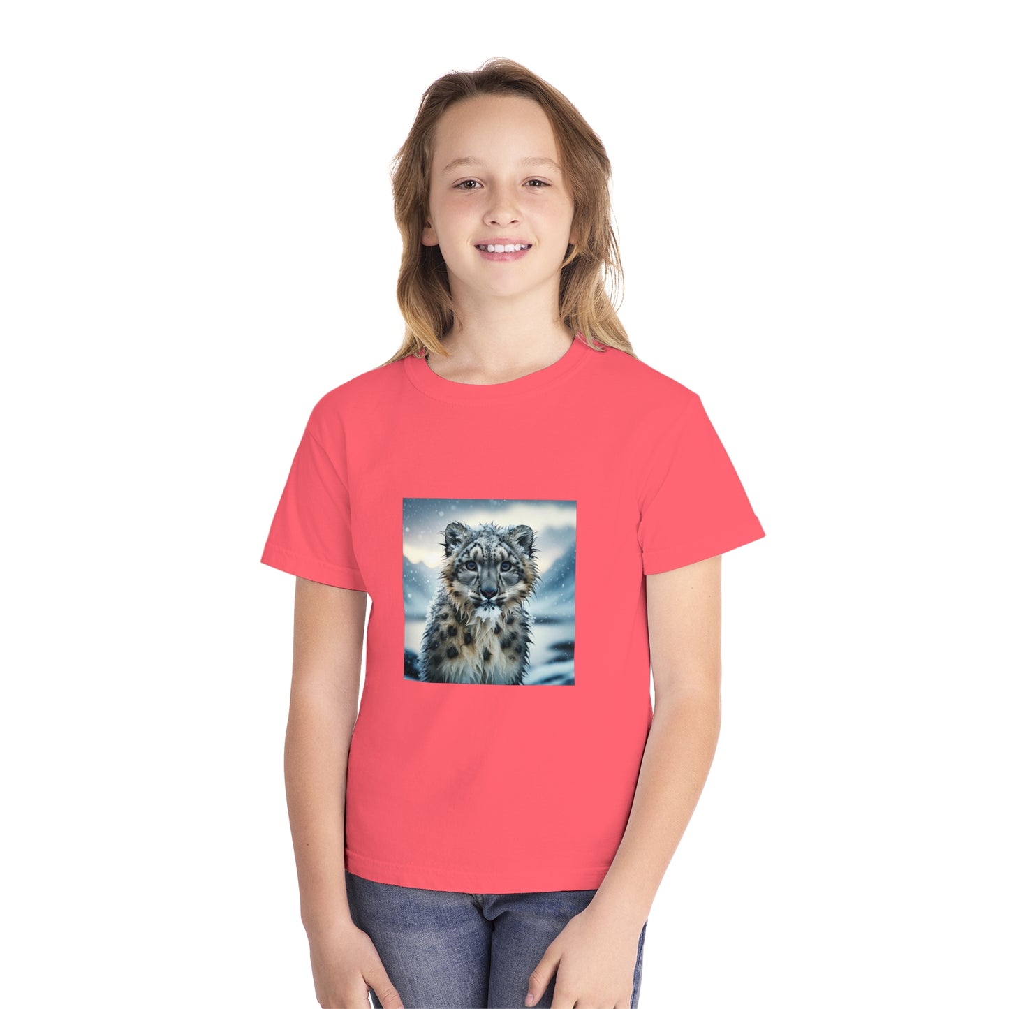 BS WETWEAR KIDS WET SNOW LEOPARD T-SHIRT