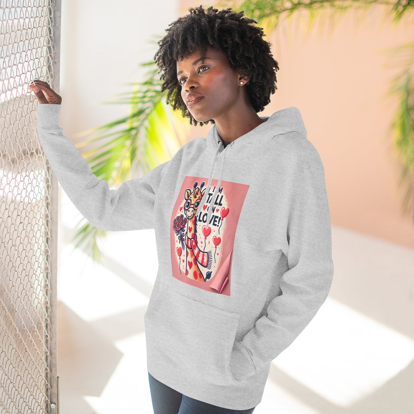 BS WETWEAR VDAY GIRAFFE HOOD