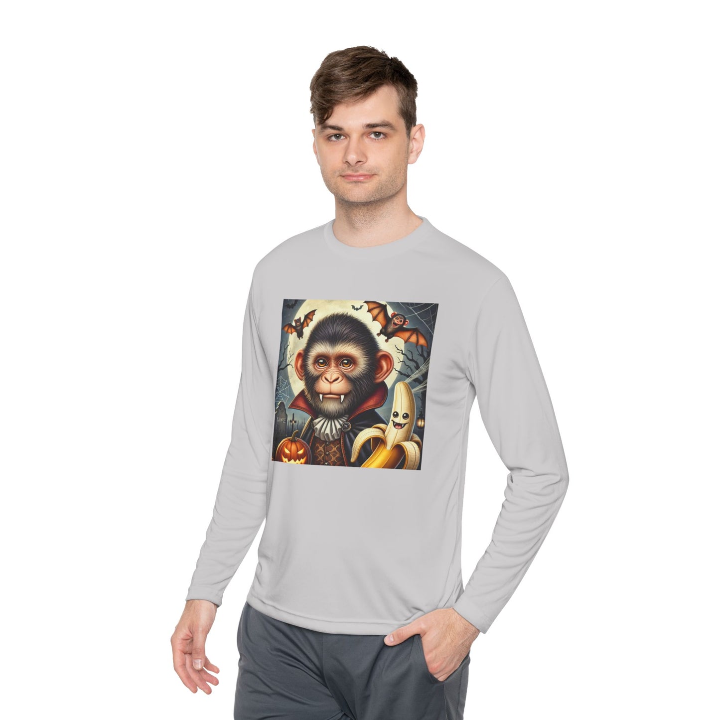 BS WETWEAR WET VAMPIRE MONKEY LONGSLEEVE T-SHIRT