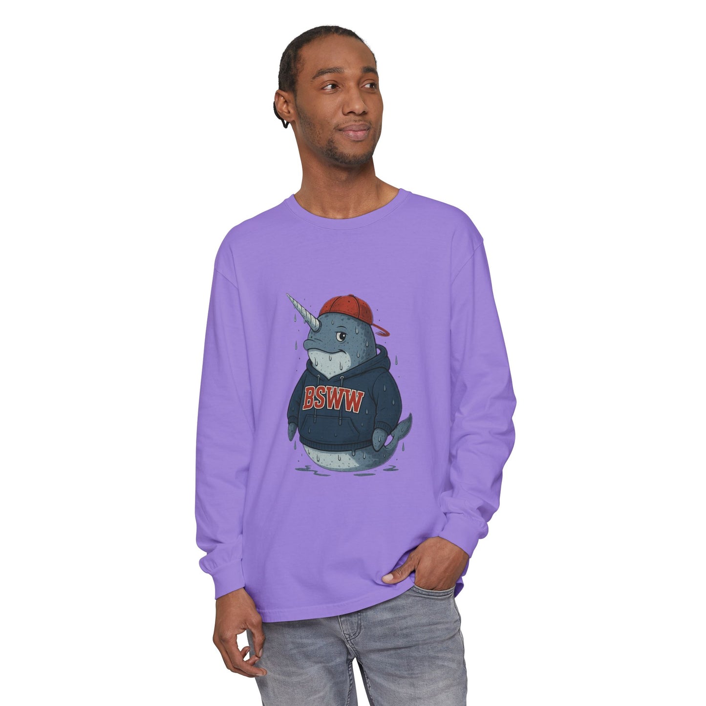 BS WETWEAR UNICORN OF THE SEA LONG SLEEVE T-SHIRT