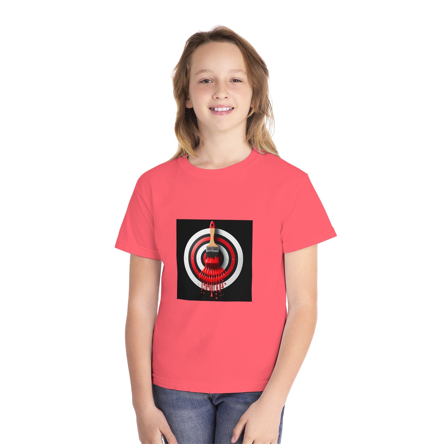 BS WETWEAR KIDS WET BULLSEYE PAINT BRUSH T-SHIRT