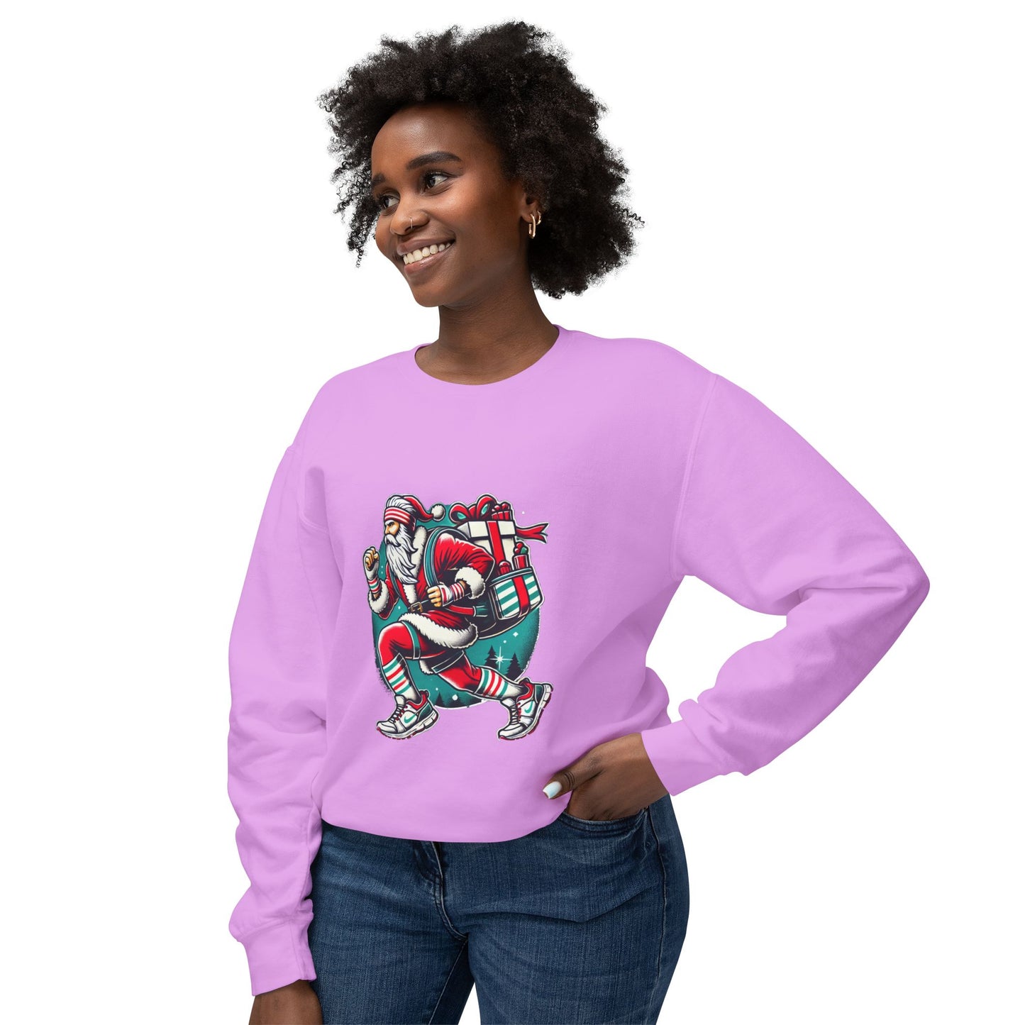 BS WETWEAR MERRY FITNESS SANTA SWEATSHIRT