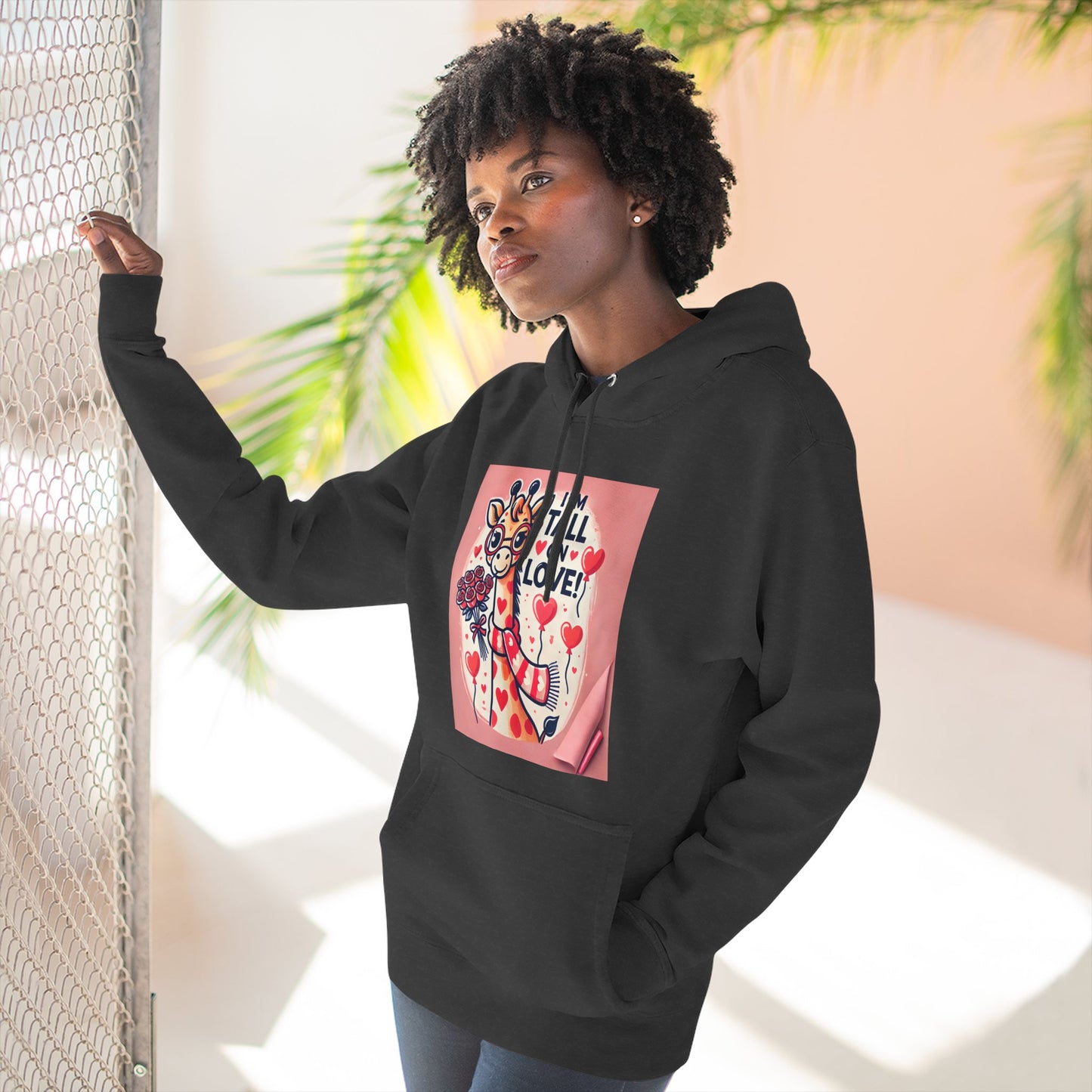 BS WETWEAR VDAY GIRAFFE HOOD