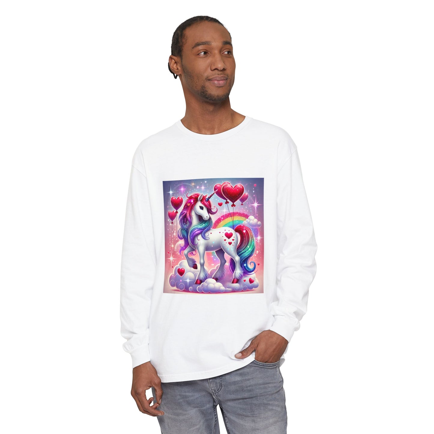 BS WETWEAR UNICORN VDAY LONG SLEEVE T-SHIRT