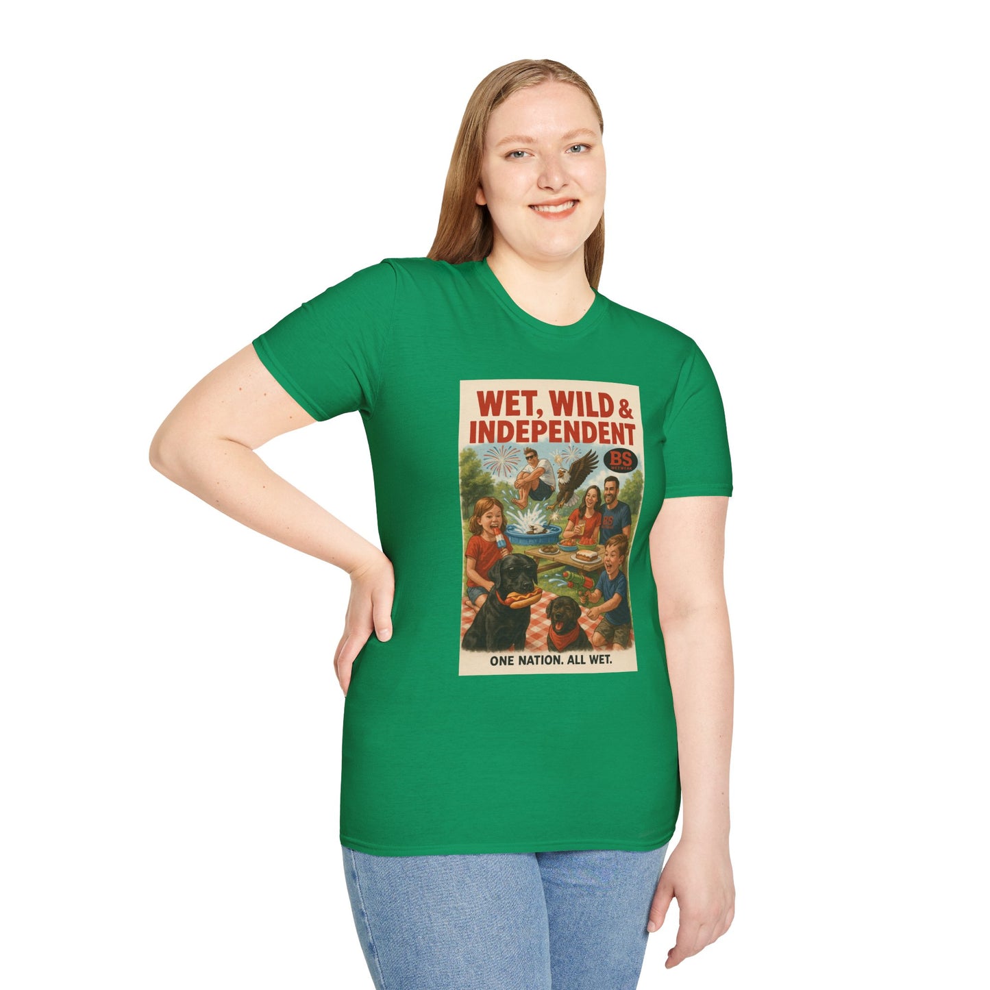 BS WETWEAR WET, WILD & INDEPENDENT T-SHIRT