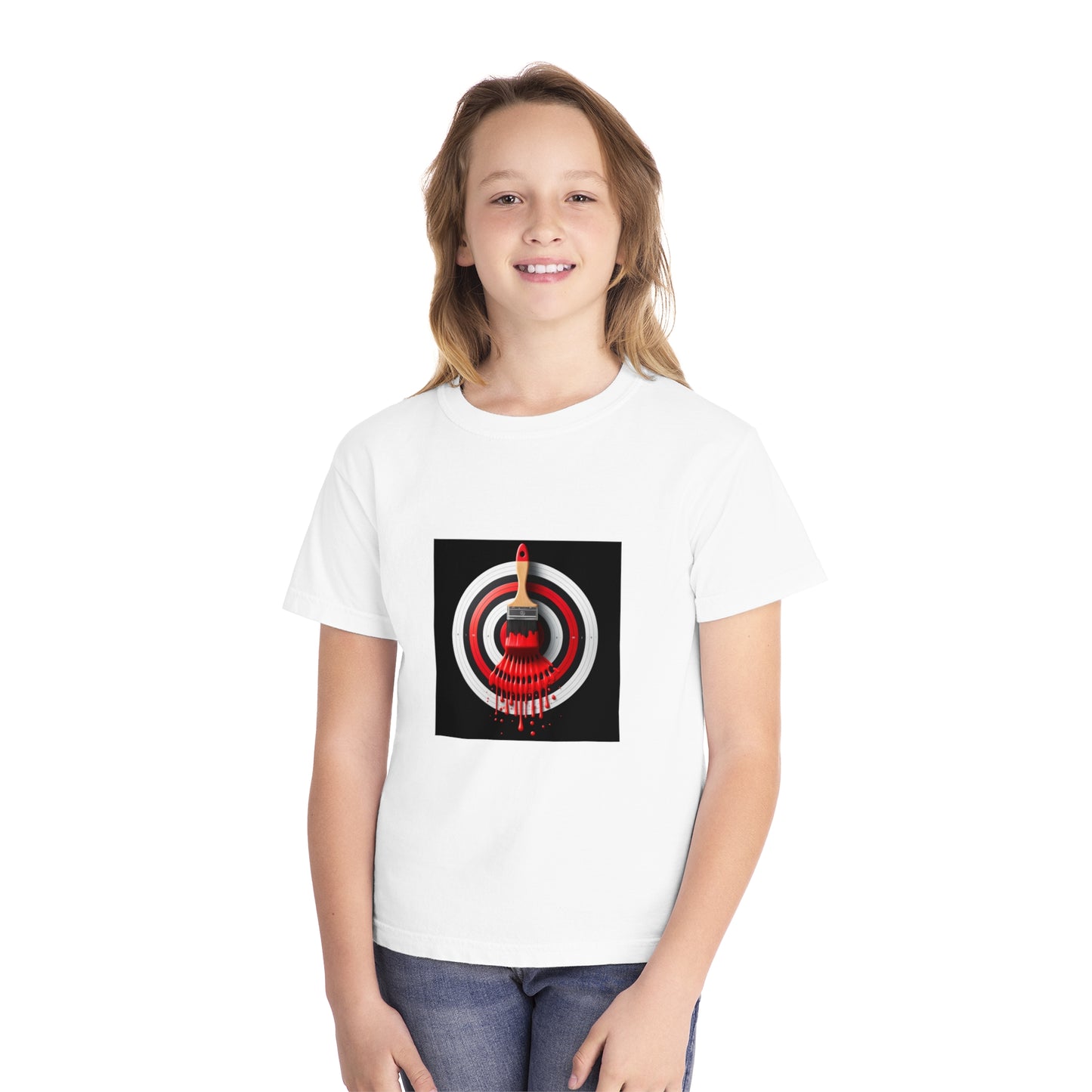 BS WETWEAR KIDS WET BULLSEYE PAINT BRUSH T-SHIRT