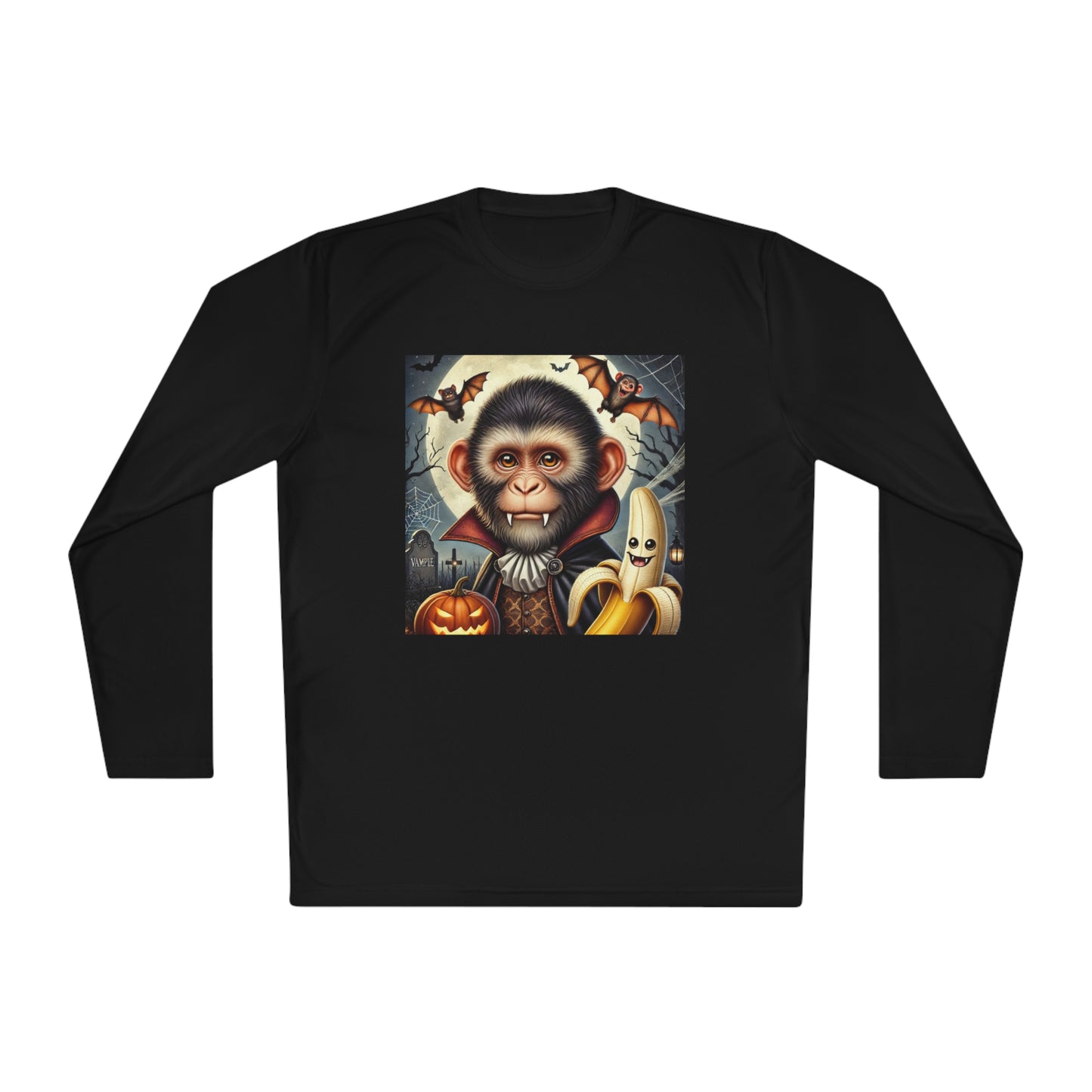 BS WETWEAR WET VAMPIRE MONKEY LONGSLEEVE T-SHIRT