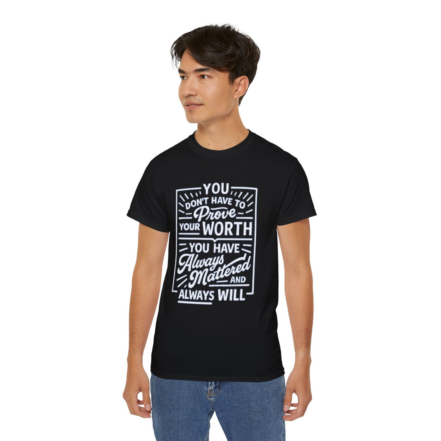 BS WETWEAR I MATTERED THEN, I MATTER NOW T-SHIRT