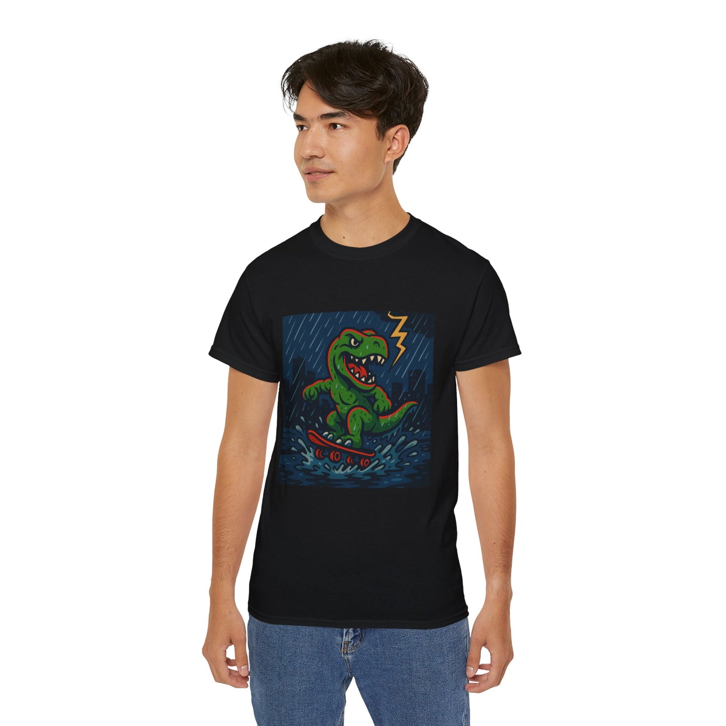 BS WETWEAR T-RAIN REX: KING OF THE WET STREETS T-SHIRT
