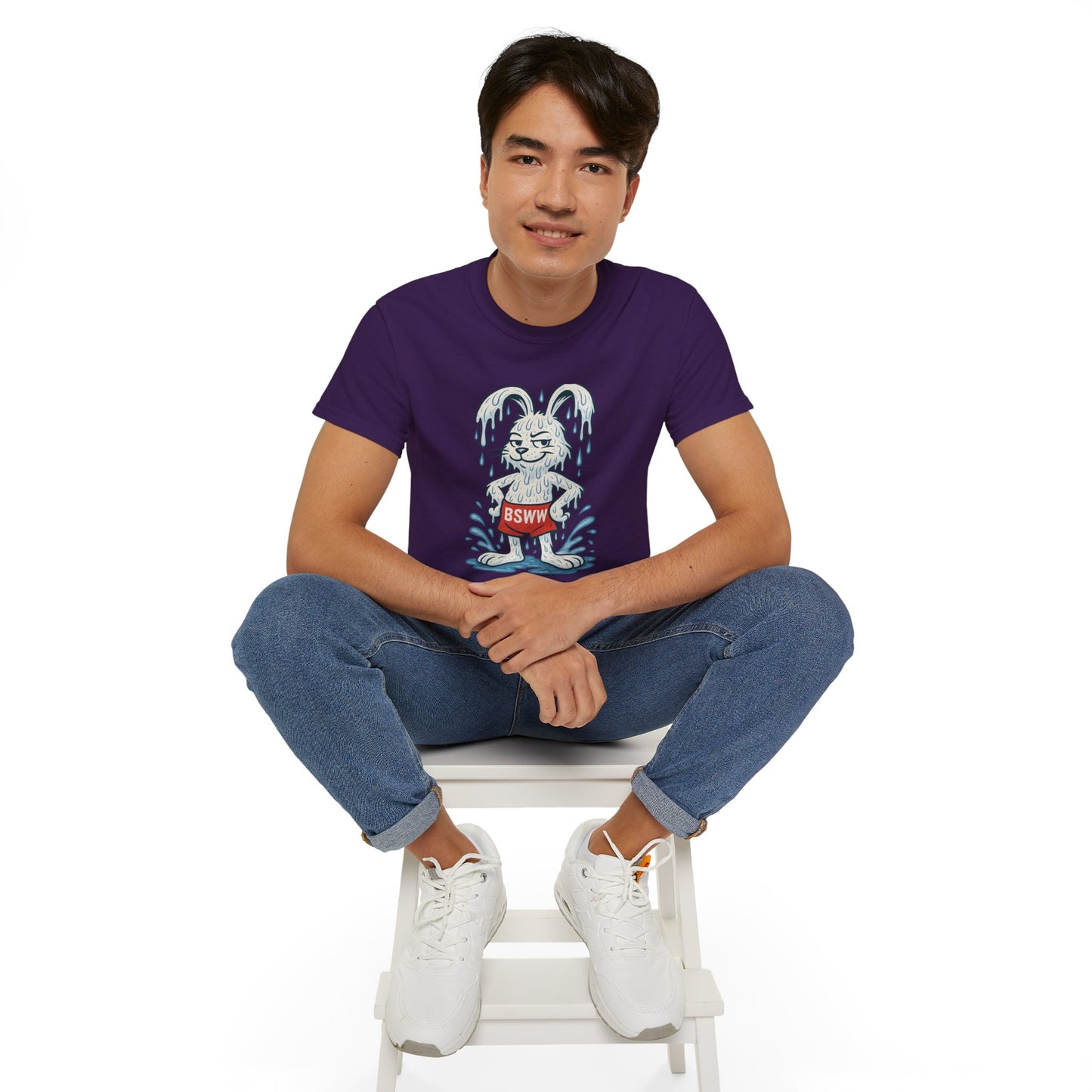 BS WETWEAR WET RABBIT – DRENCHED, DRIPPY, AND DOWNRIGHT LEGENDARY T-SHIRT