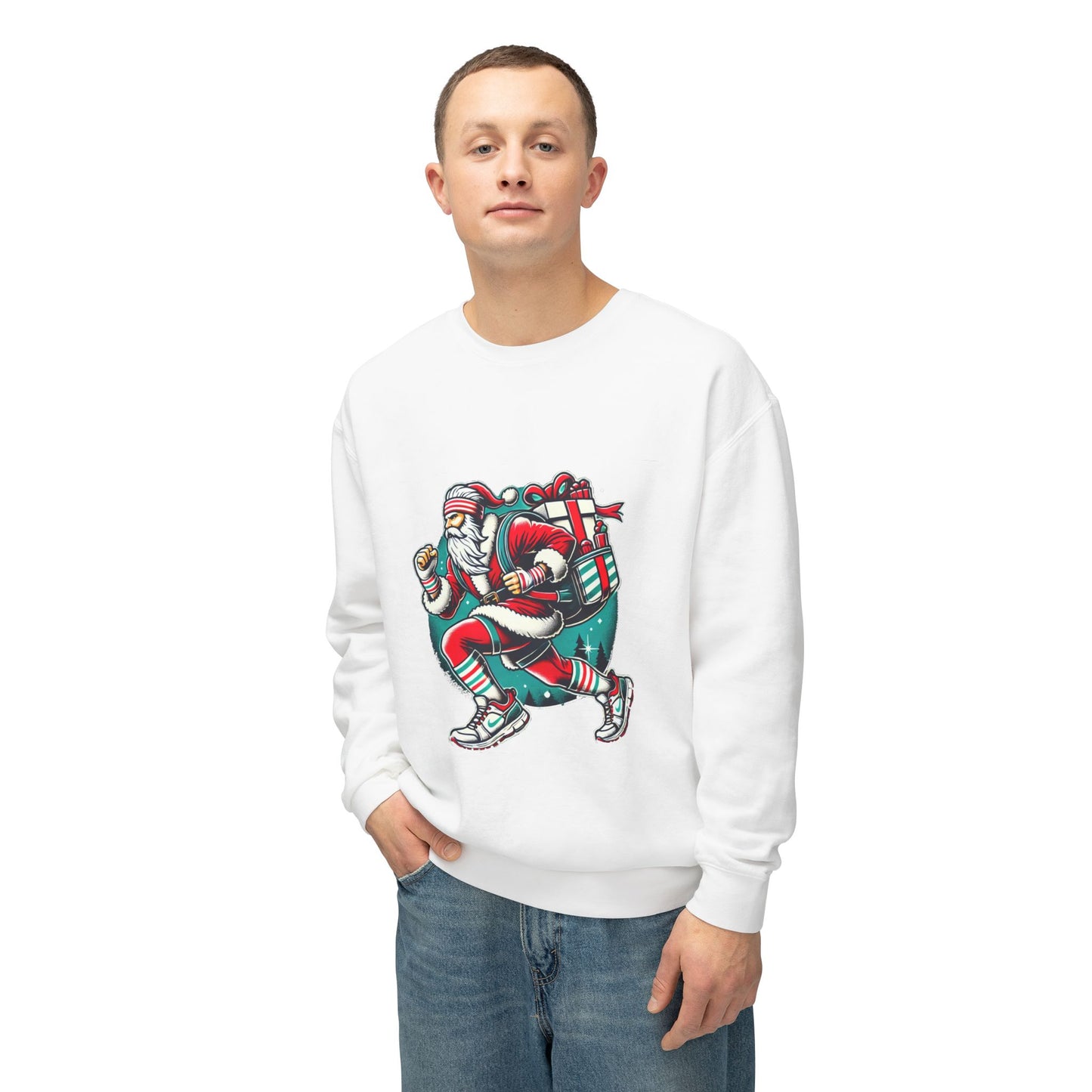 BS WETWEAR MERRY FITNESS SANTA SWEATSHIRT
