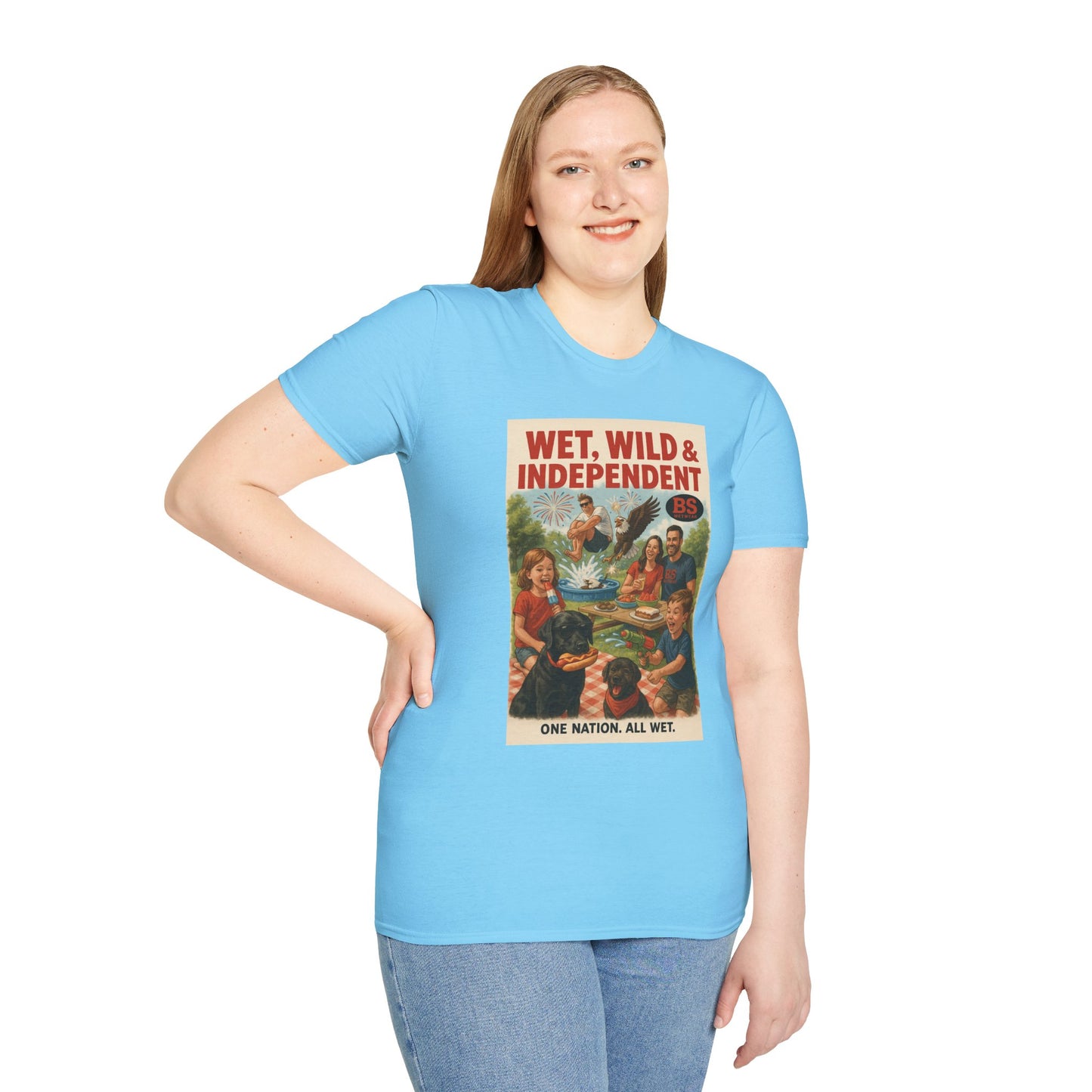 BS WETWEAR WET, WILD & INDEPENDENT T-SHIRT