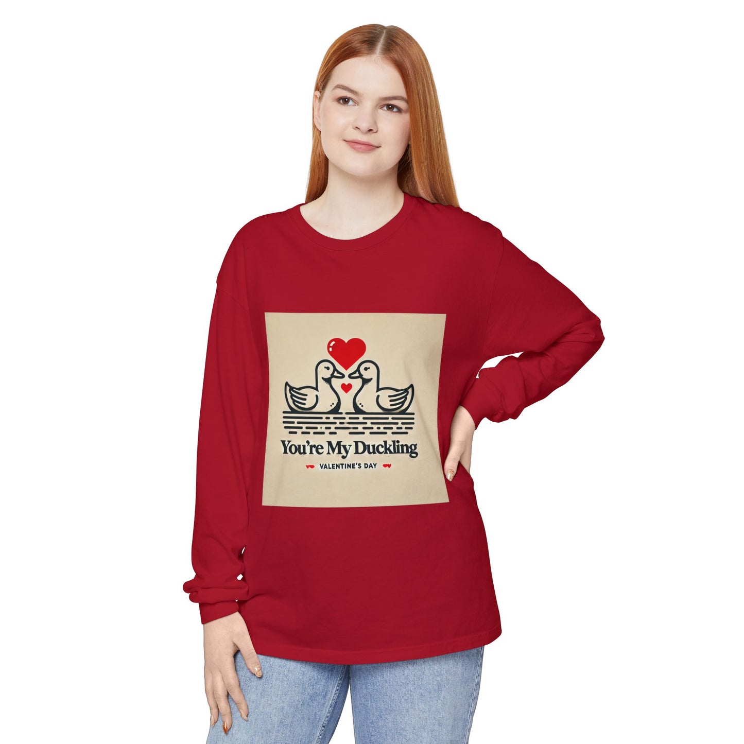 BS WETWEAR DUO DUCK VDAY LONG SLEEVE T-SHIRT