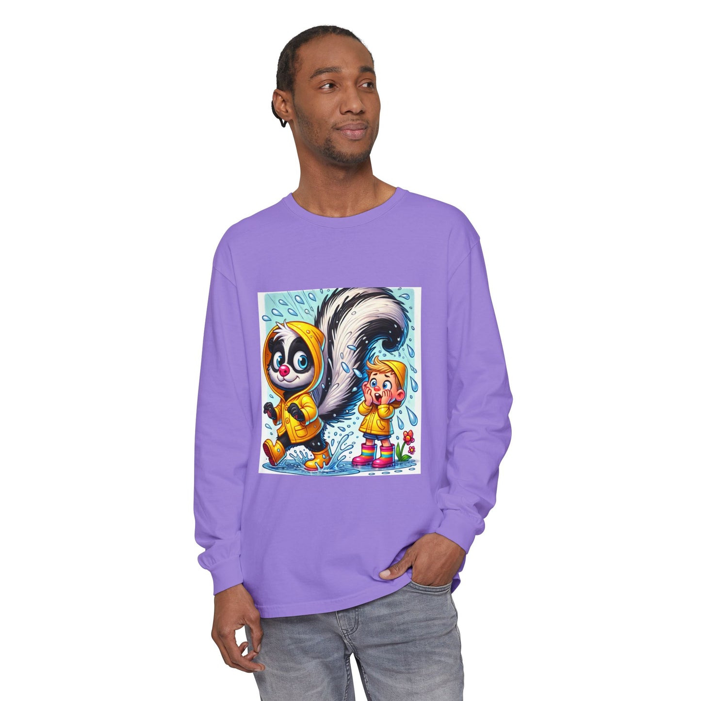 BS WETWEAR WET SKUNK LONG SLEEVE T -SHIRT