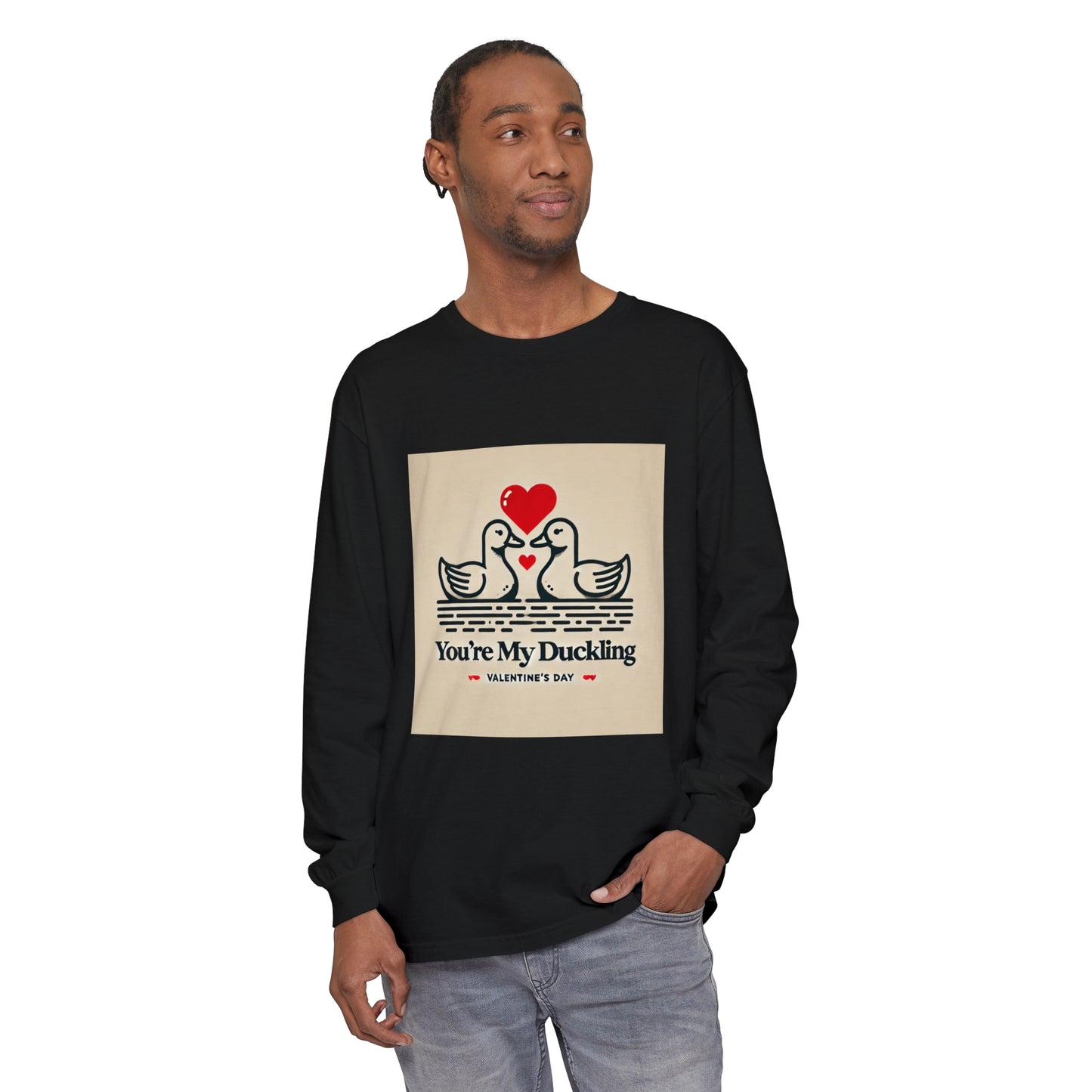 BS WETWEAR DUO DUCK VDAY LONG SLEEVE T-SHIRT