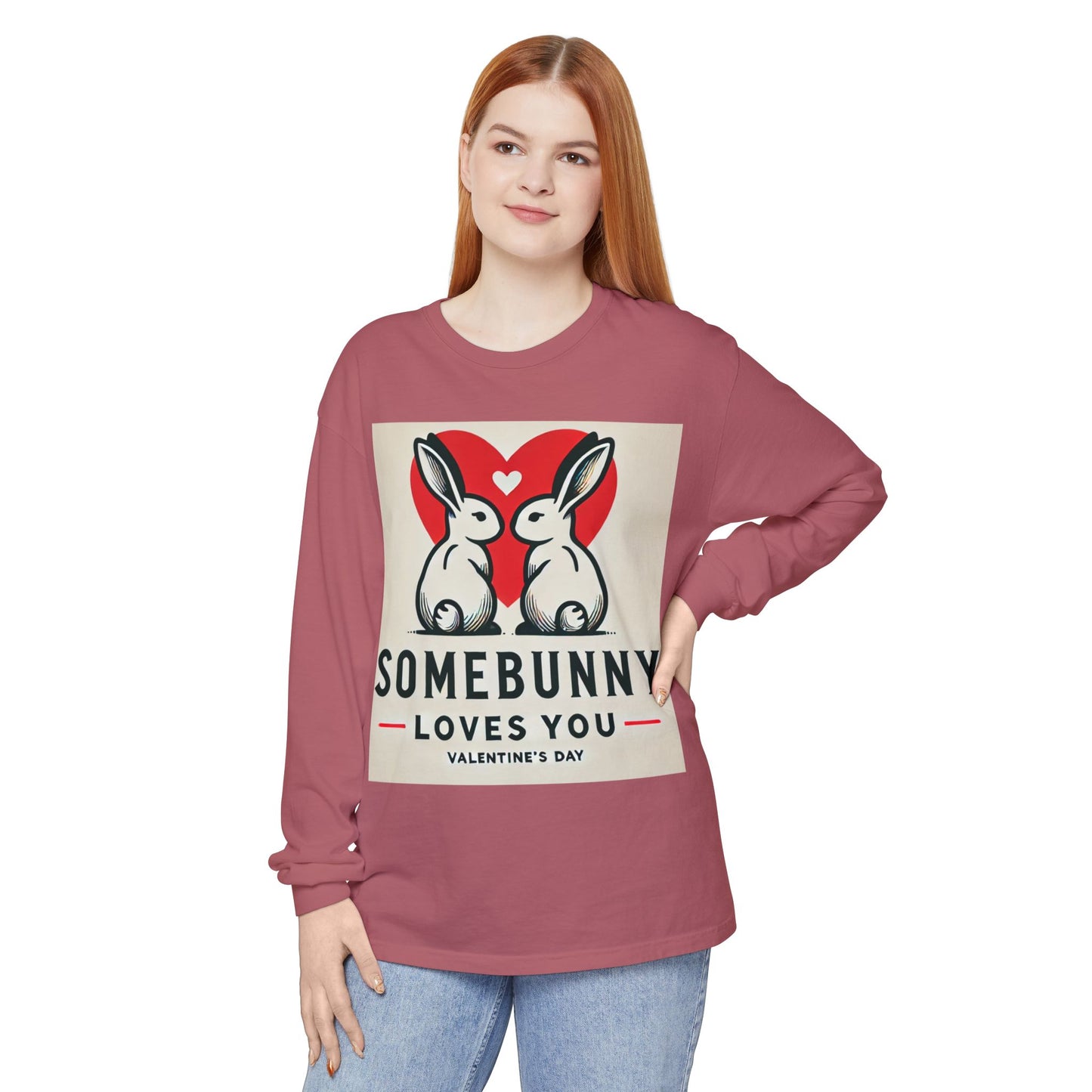 BS WETWEAR DUO BUNNY VDAY LONG SLEEVE T-SHIRT