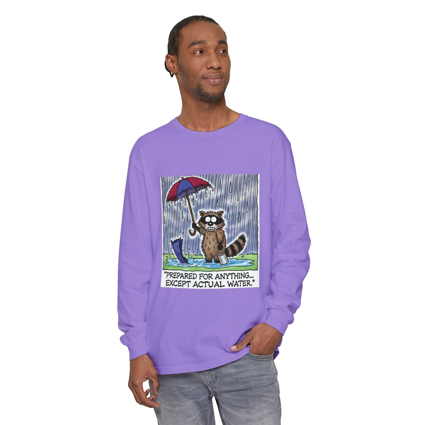 BS WETWEAR WET RACOON LONGSLEEVE TEE SHIRT
